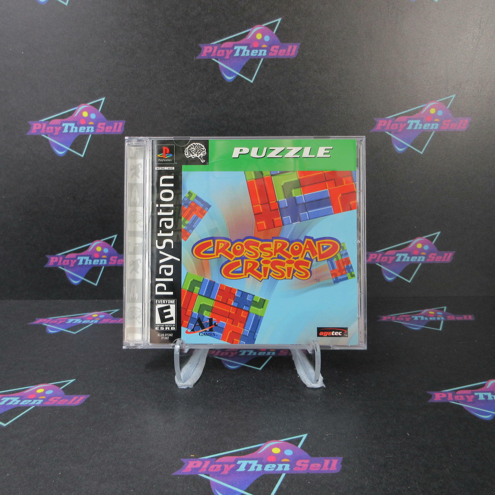 Crossroad Crisis PS1 PlayStation 1 + Reg Card - Like New