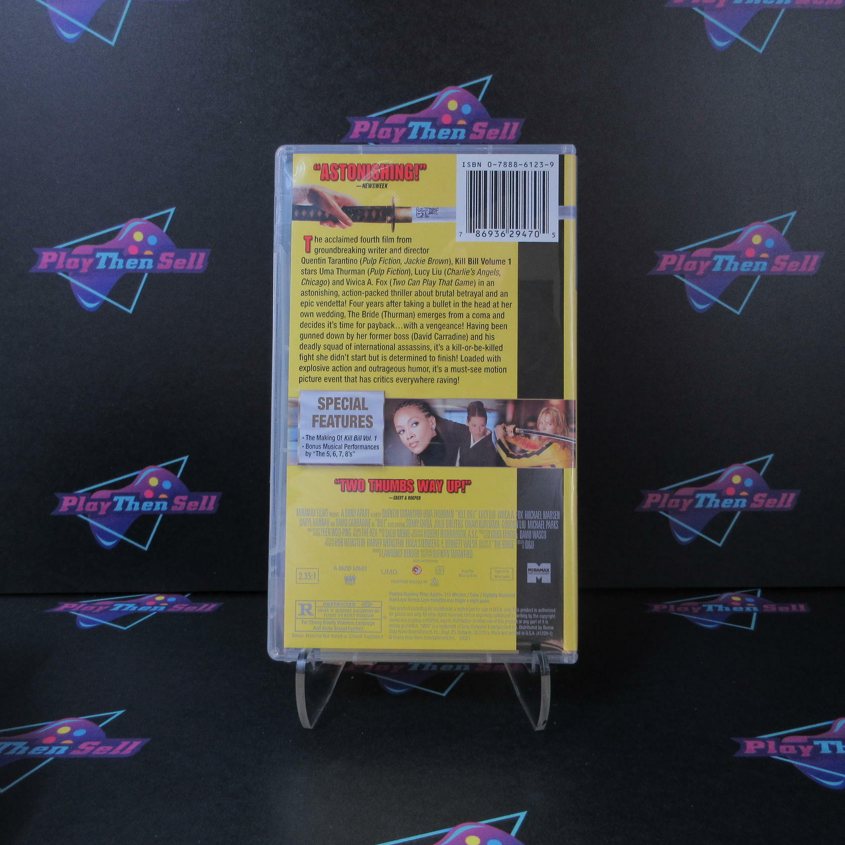 Kill Bill Volume 1 Sony PSP UMD Movie - Like New