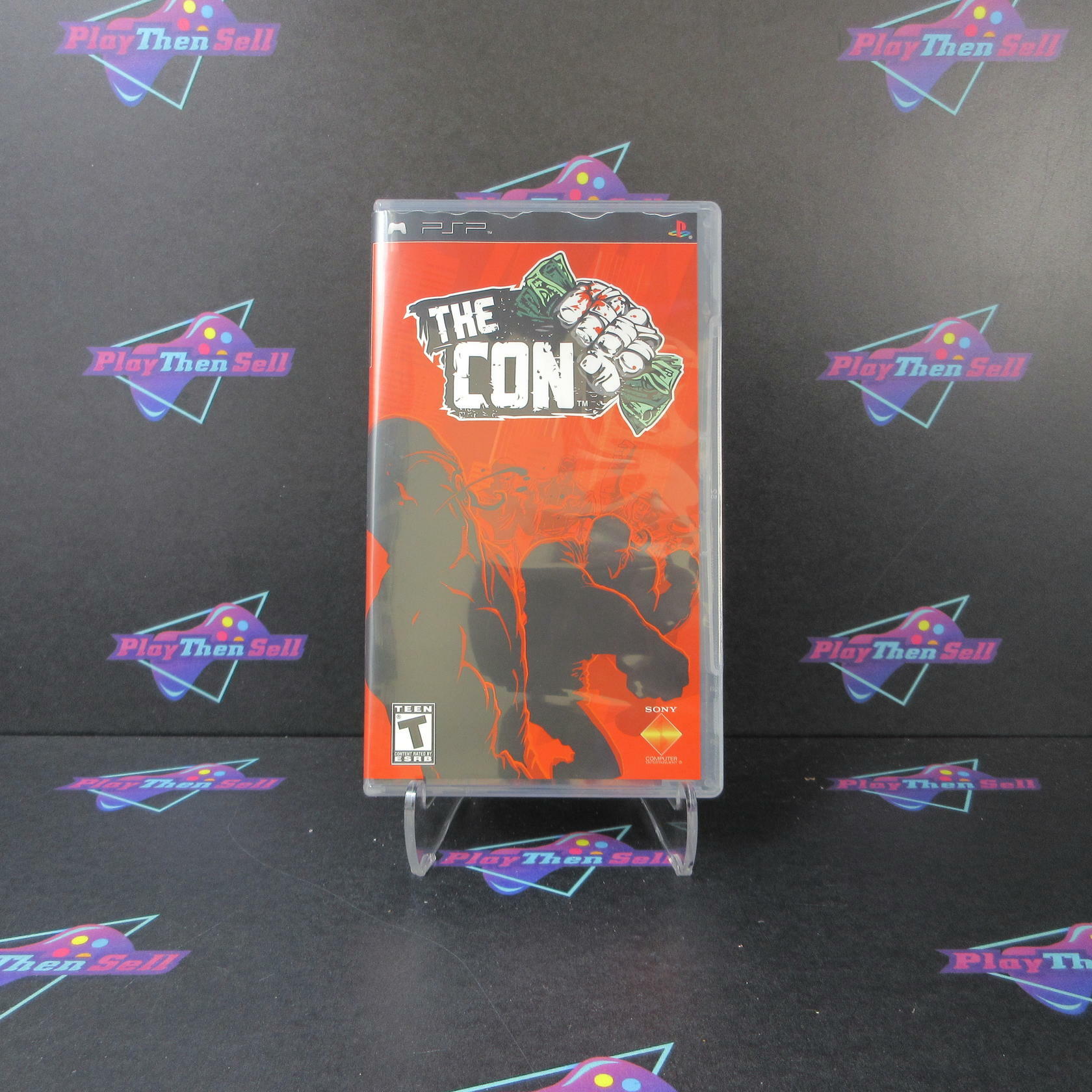 The Con Sony PSP Clear UMD + Reg Card - Like New
