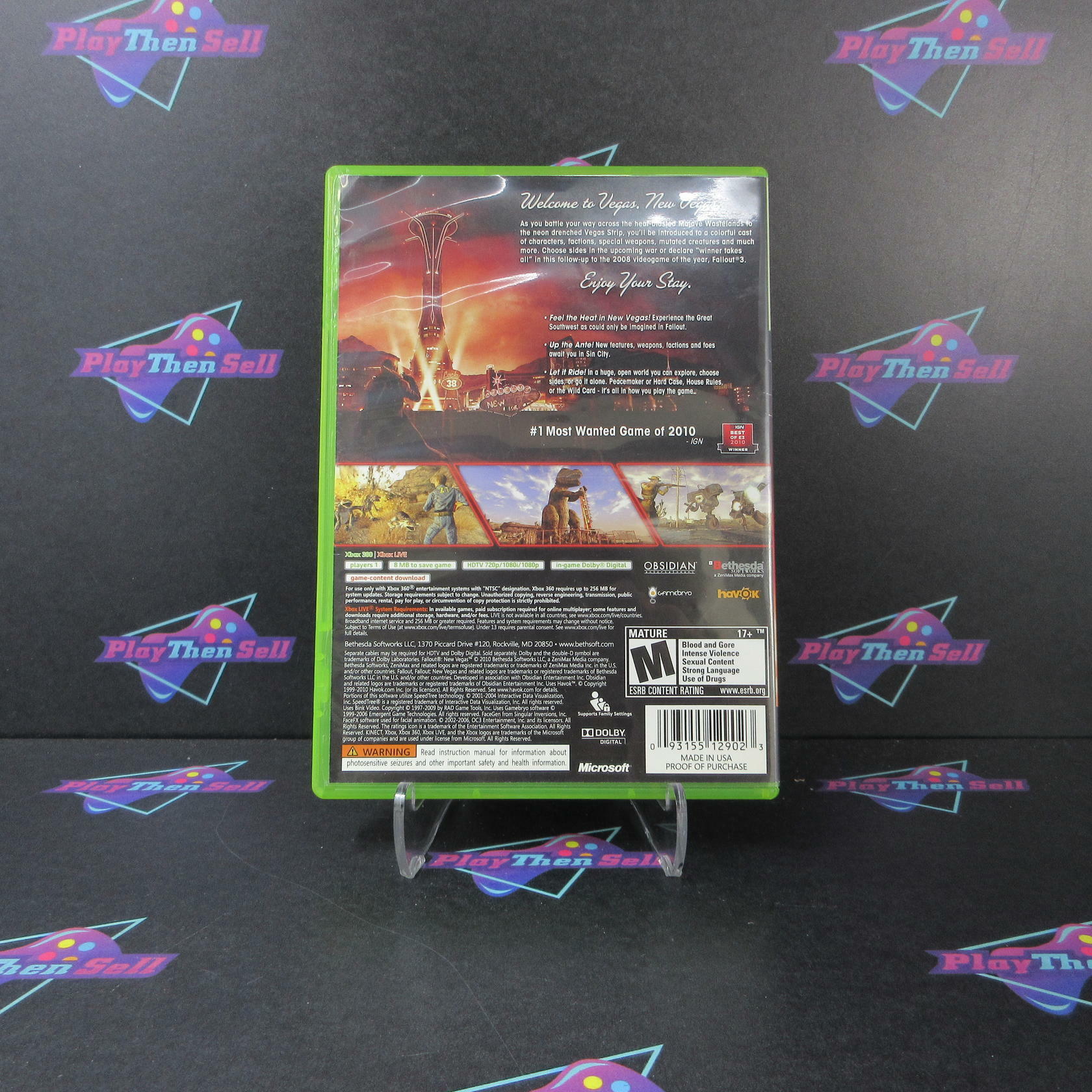 Fallout New Vegas Xbox 360 - Very Good