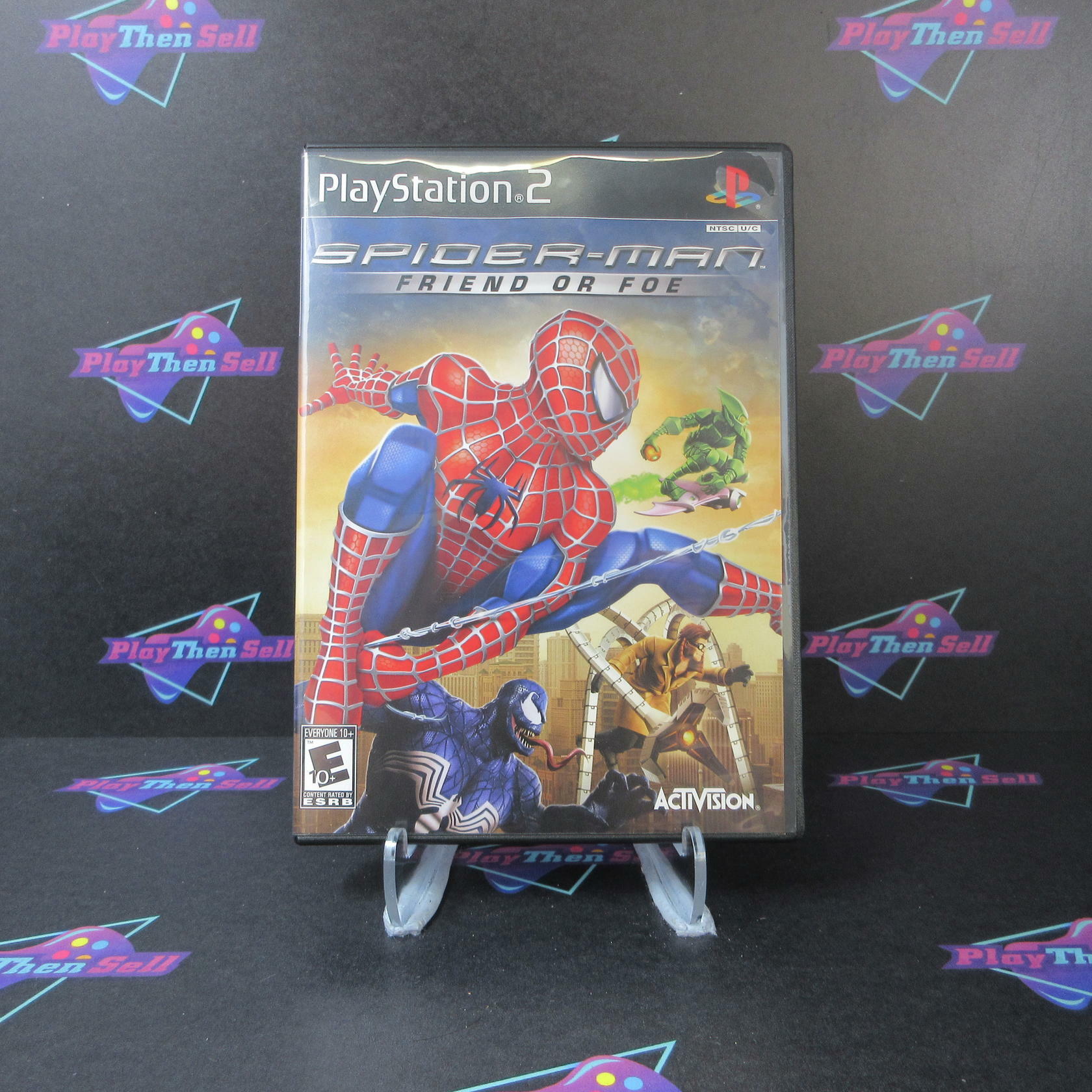 Spiderman Friend or Foe PS2 PlayStation 2 - Like New