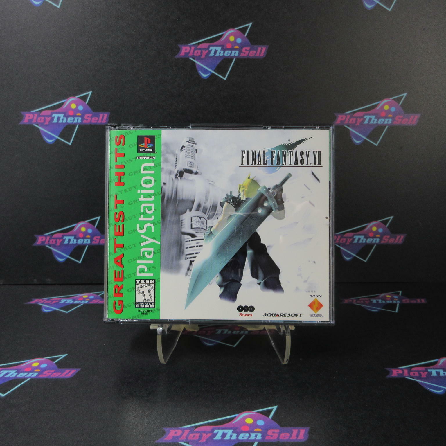 Final Fantasy VII PS1 PlayStation 1 GH - Like New