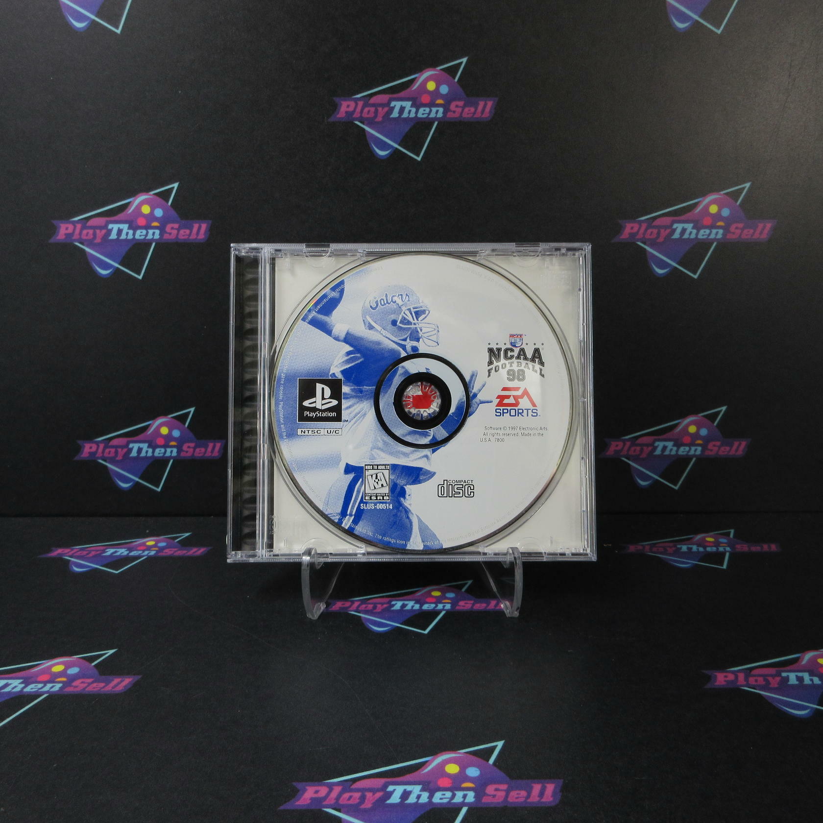 NCAA Football 98 PS1 PlayStation 1 - Very Good