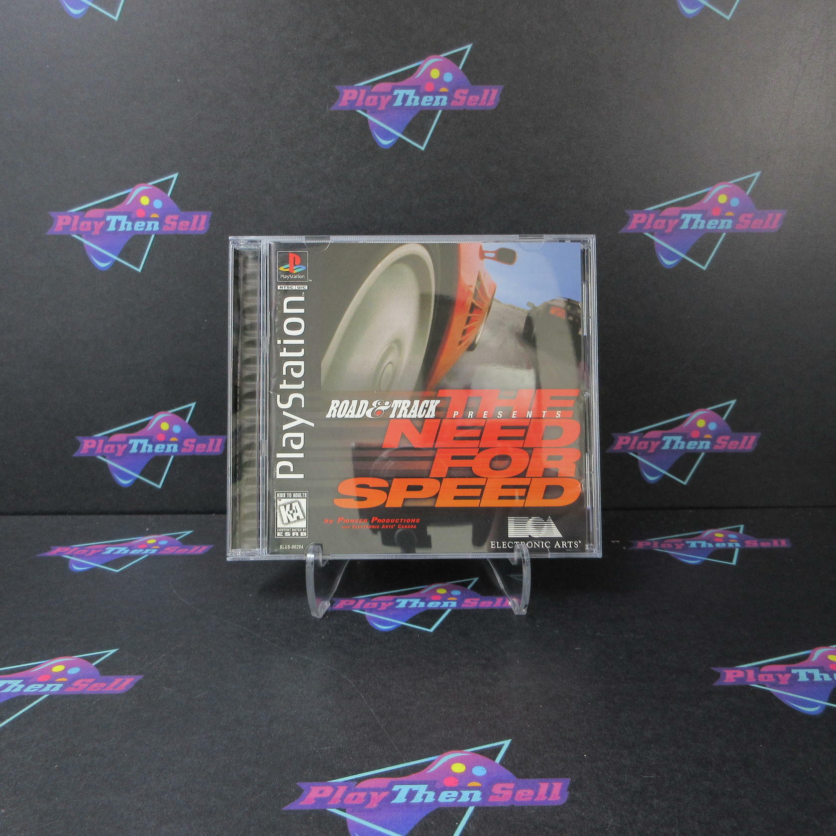 The Need for Speed PS1 PlayStation 1 AD/MD Complete CIB - Very Good