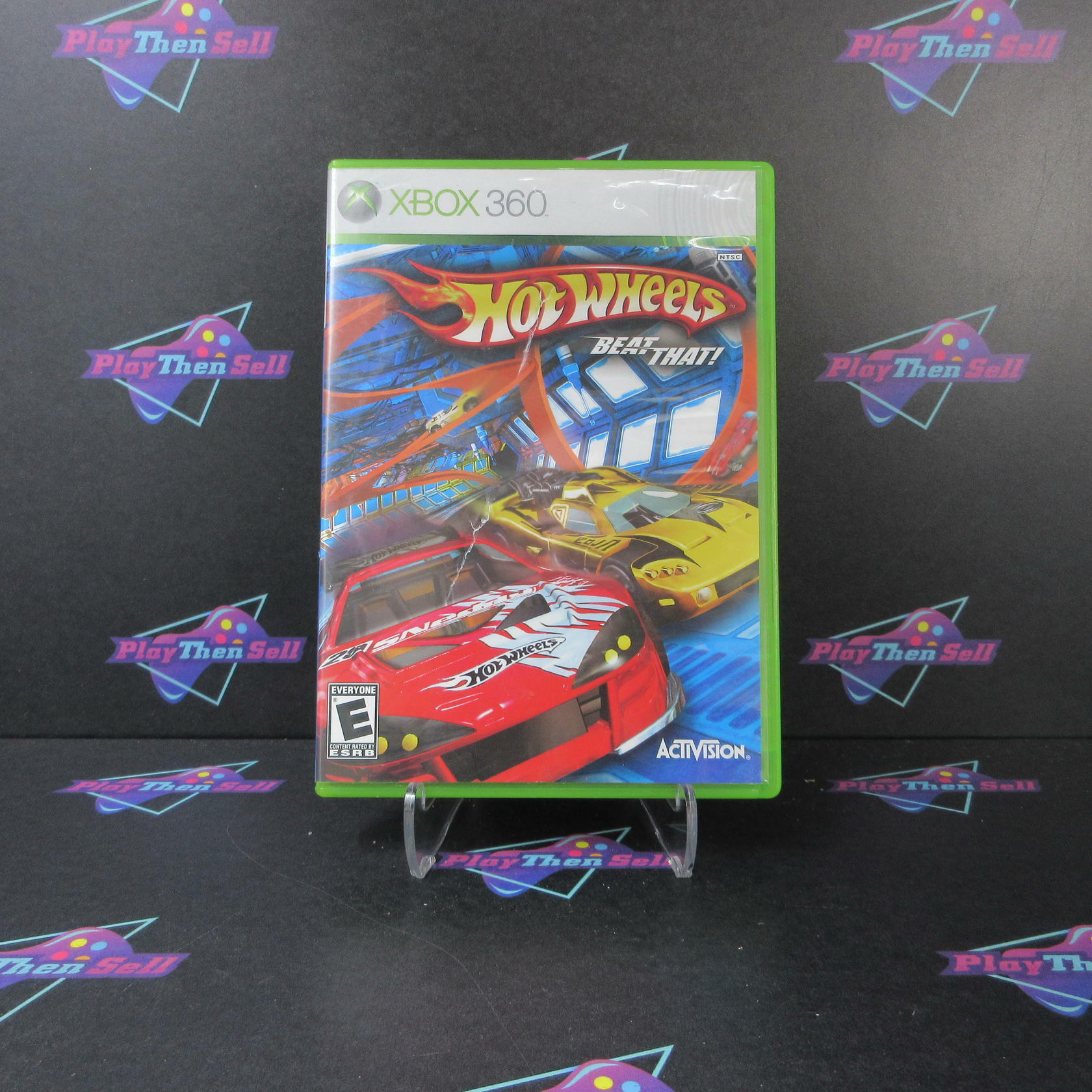 Hot Wheels Beat That Xbox 360 AD Complete CIB - Very Good