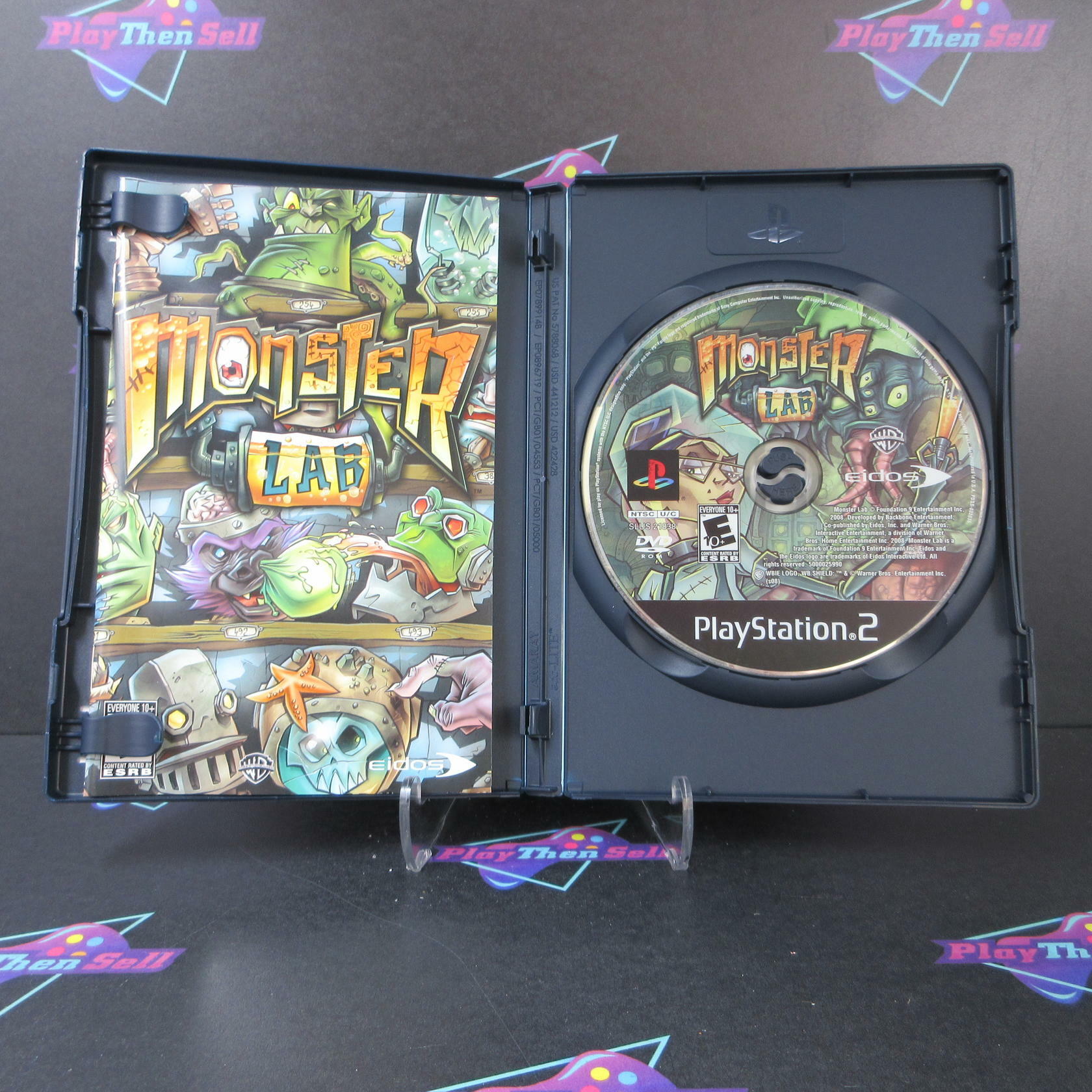 Monster Lab PS2 PlayStation 2 - Like New