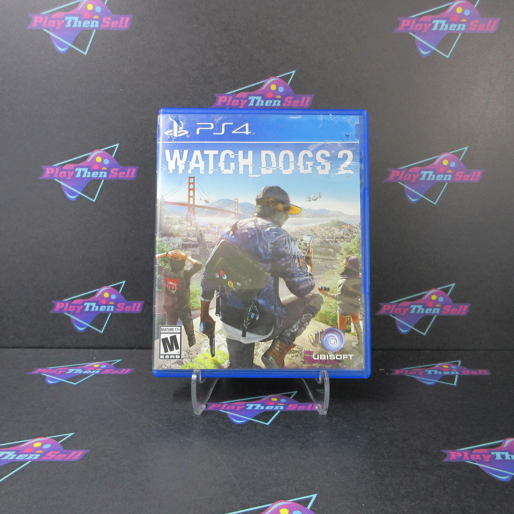 Watch Dogs 2 PS4 PlayStation 4 AD Complete CIB - Very Good