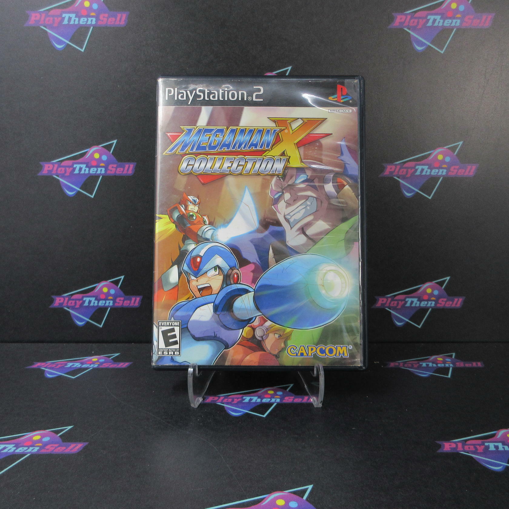 Mega Man X Collection PS2 PlayStation 2 AD/NM - Very Good
