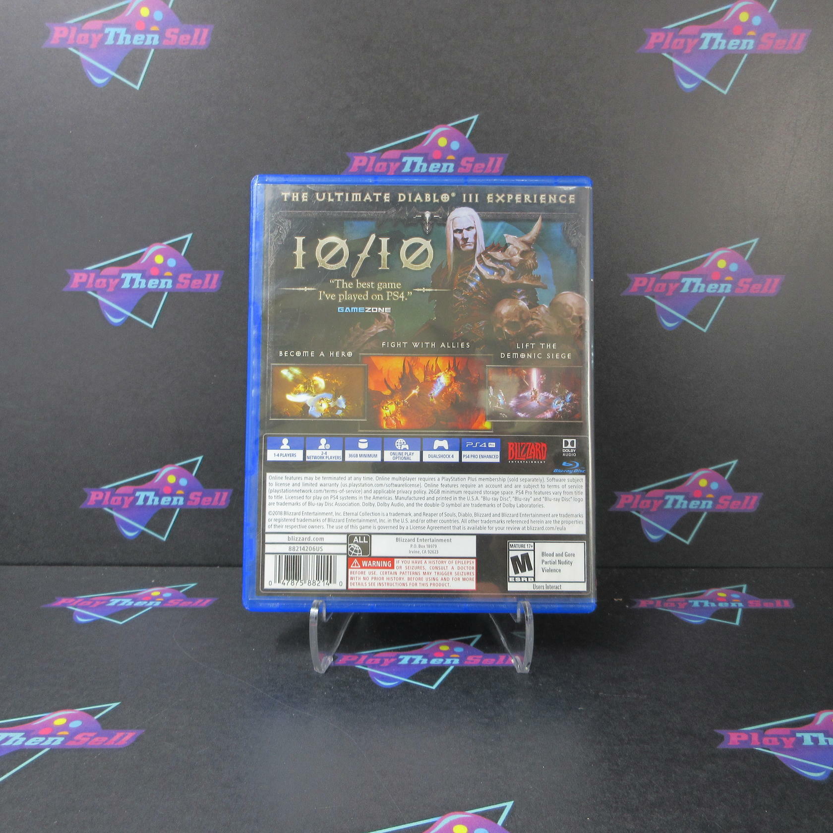 Diablo III Eternal Collection PS4 PlayStation 4 AD - Very Good