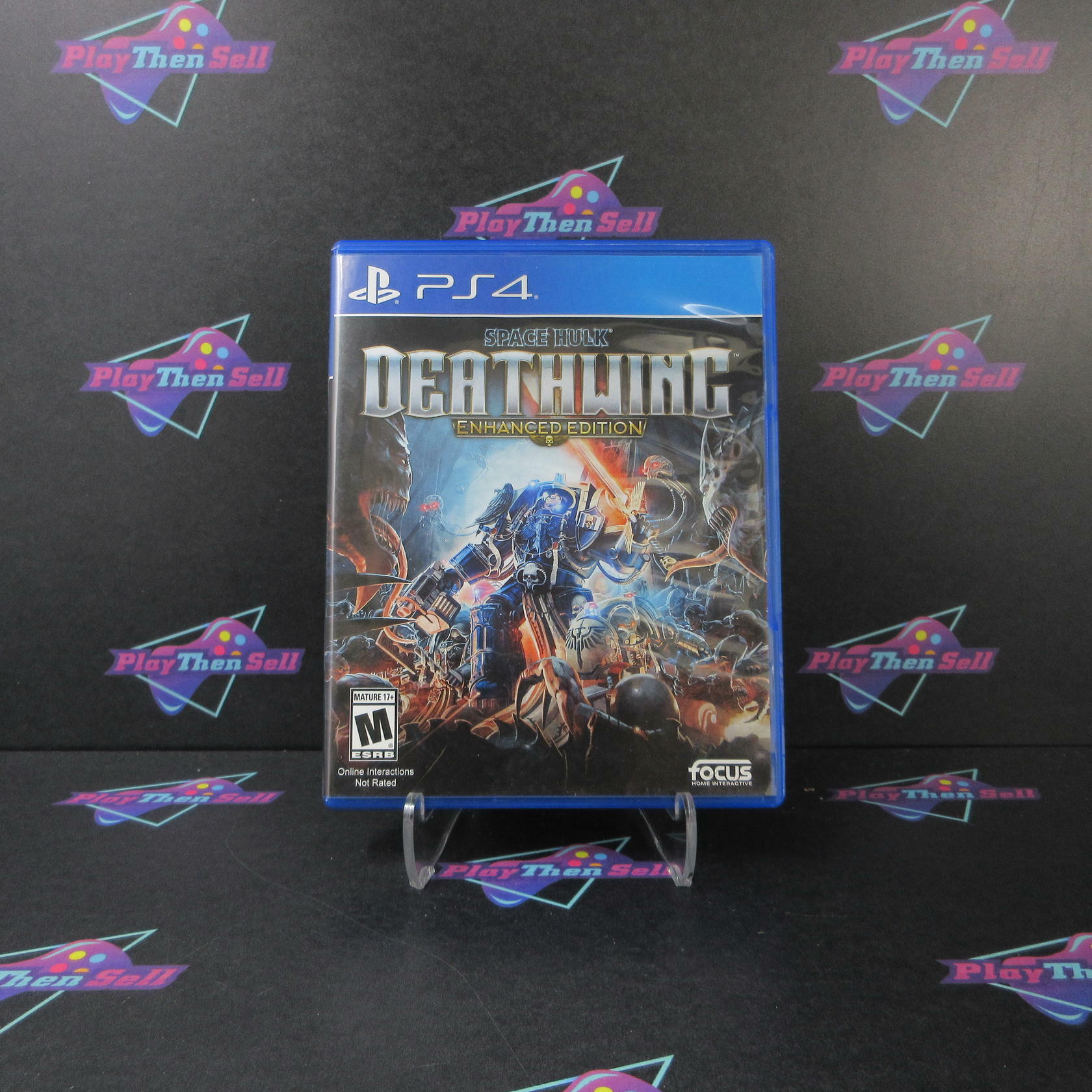 Space Hulk Deathwing Enhanced Edition PS4 PlayStation 4 Warhammer 40K - Like New