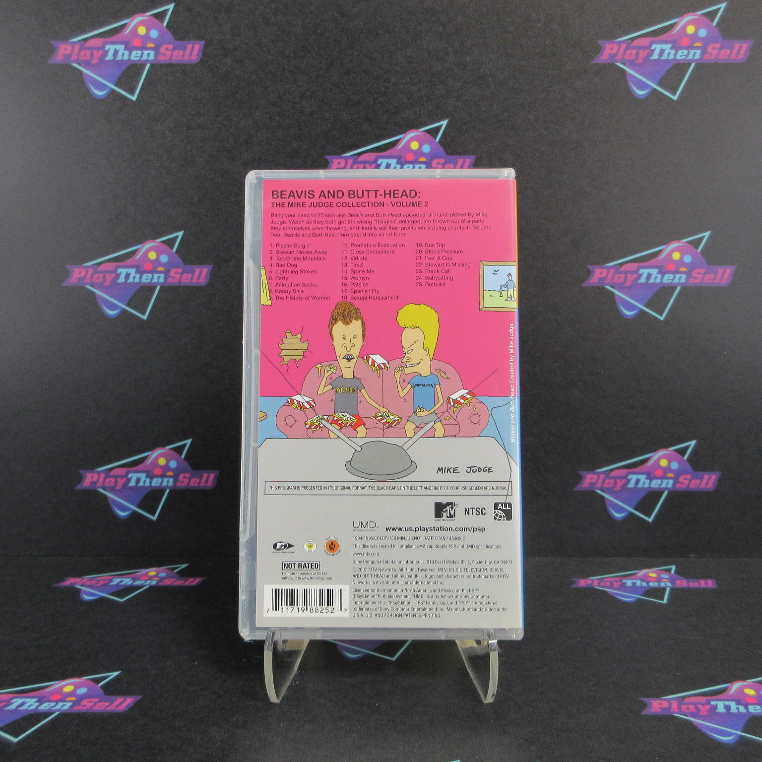 Beavis & Butt-head The Mike Judge Collection Vol 2 Sony PSP UMD - Like New