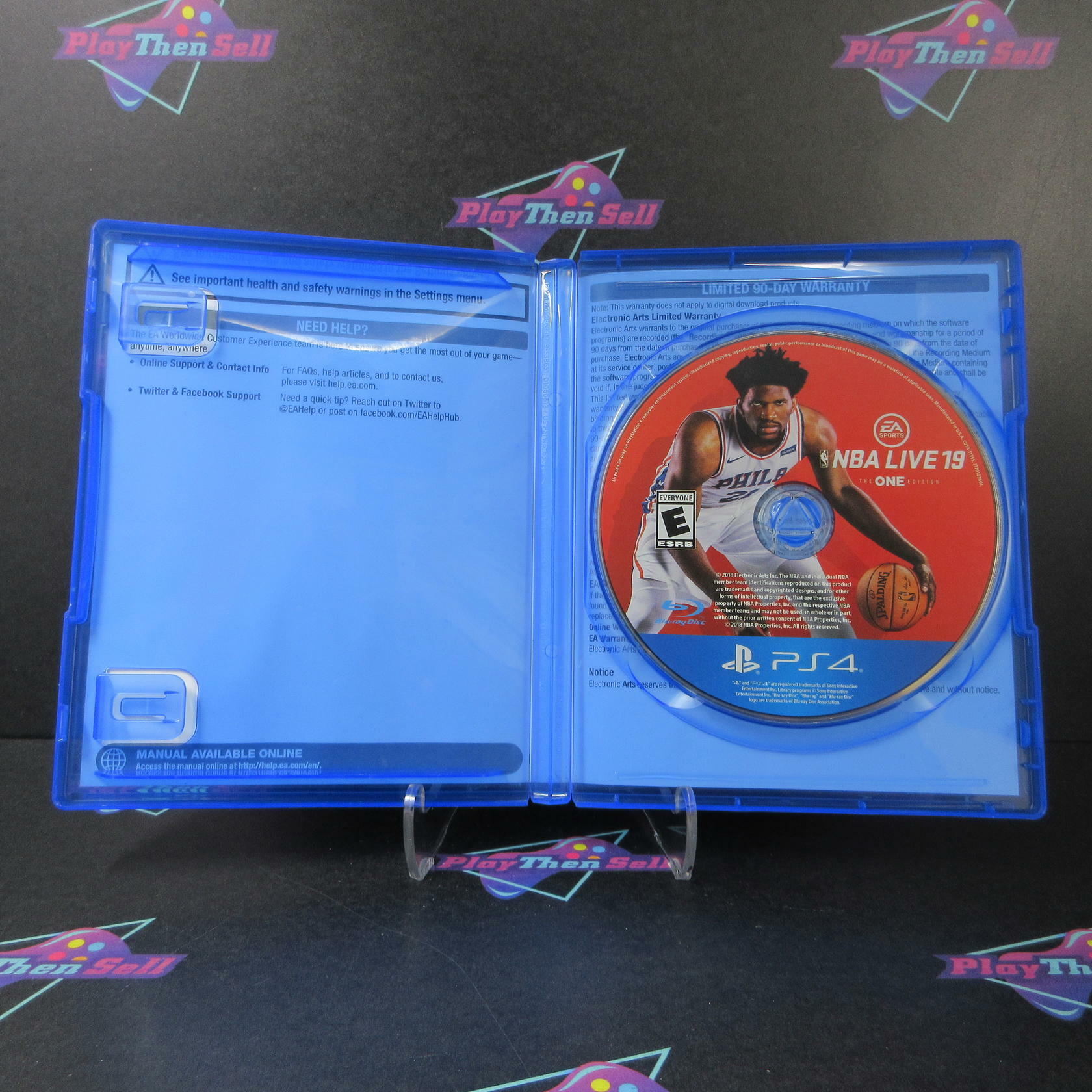 NBA Live 19 The ONE Edition PS4 PlayStation 4 AD Complete CIB - Very Good