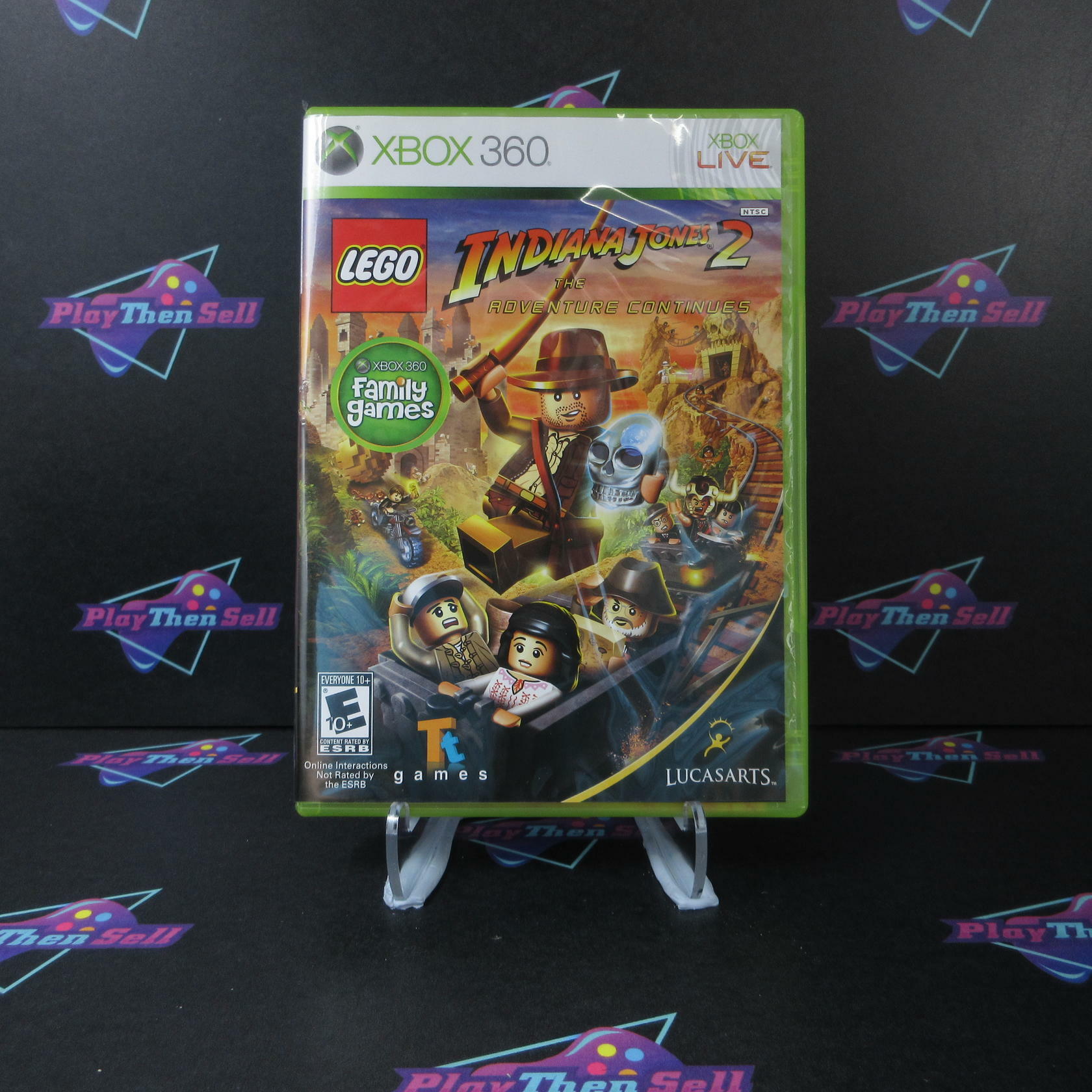 LEGO Indiana Jones 2 The Adventure Continues Xbox 360 - Like New
