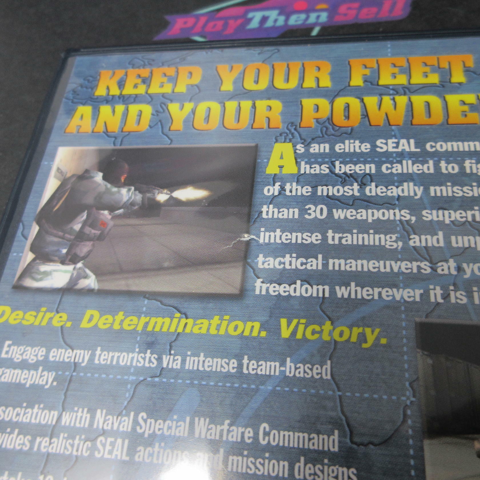SOCOM US Navy Seals GH BL Disc PlayStation 2 AD/MD Complete CIB - Very Good