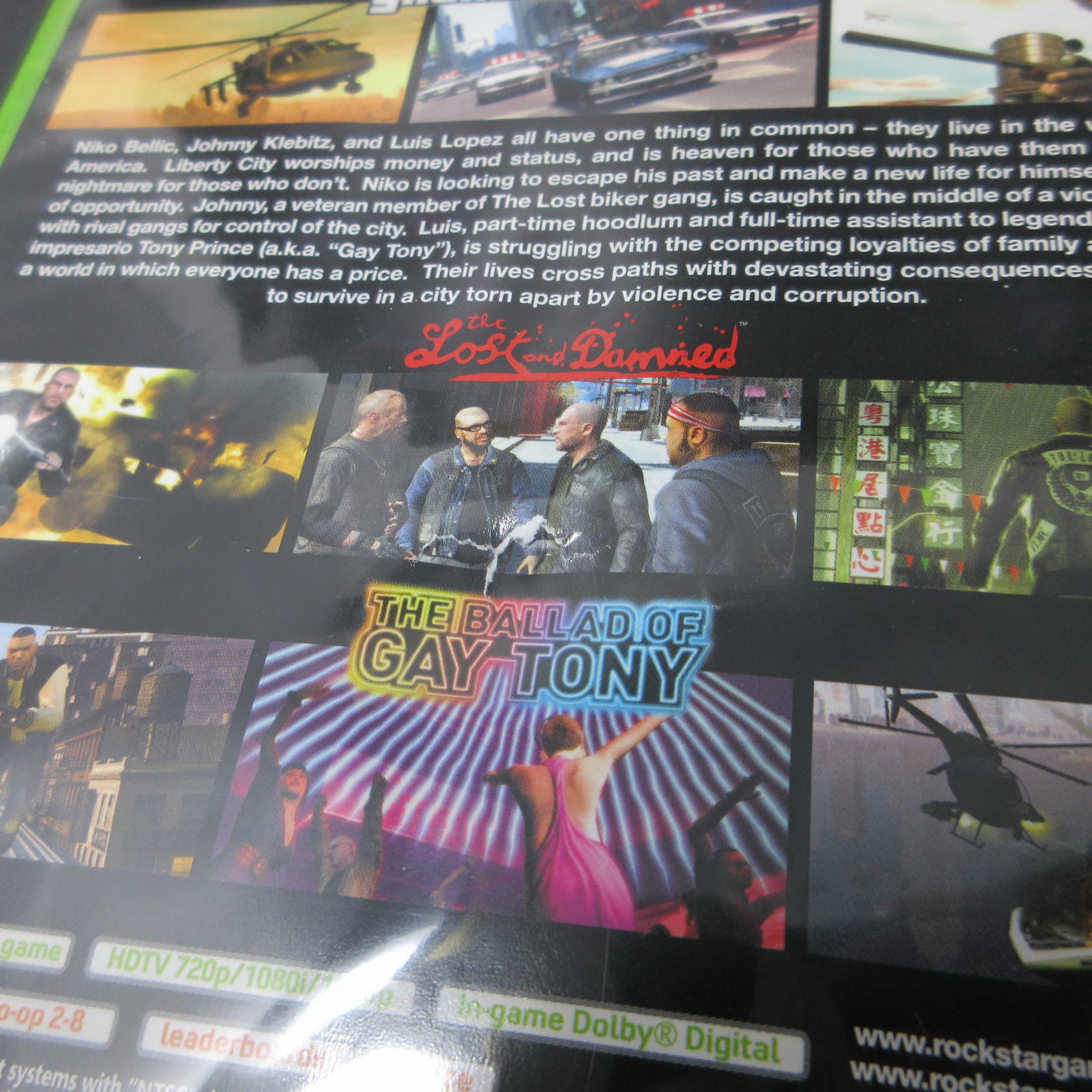 GTA IV & Episodes from Liberty City Complete Edition Xbox 360 - Very Good