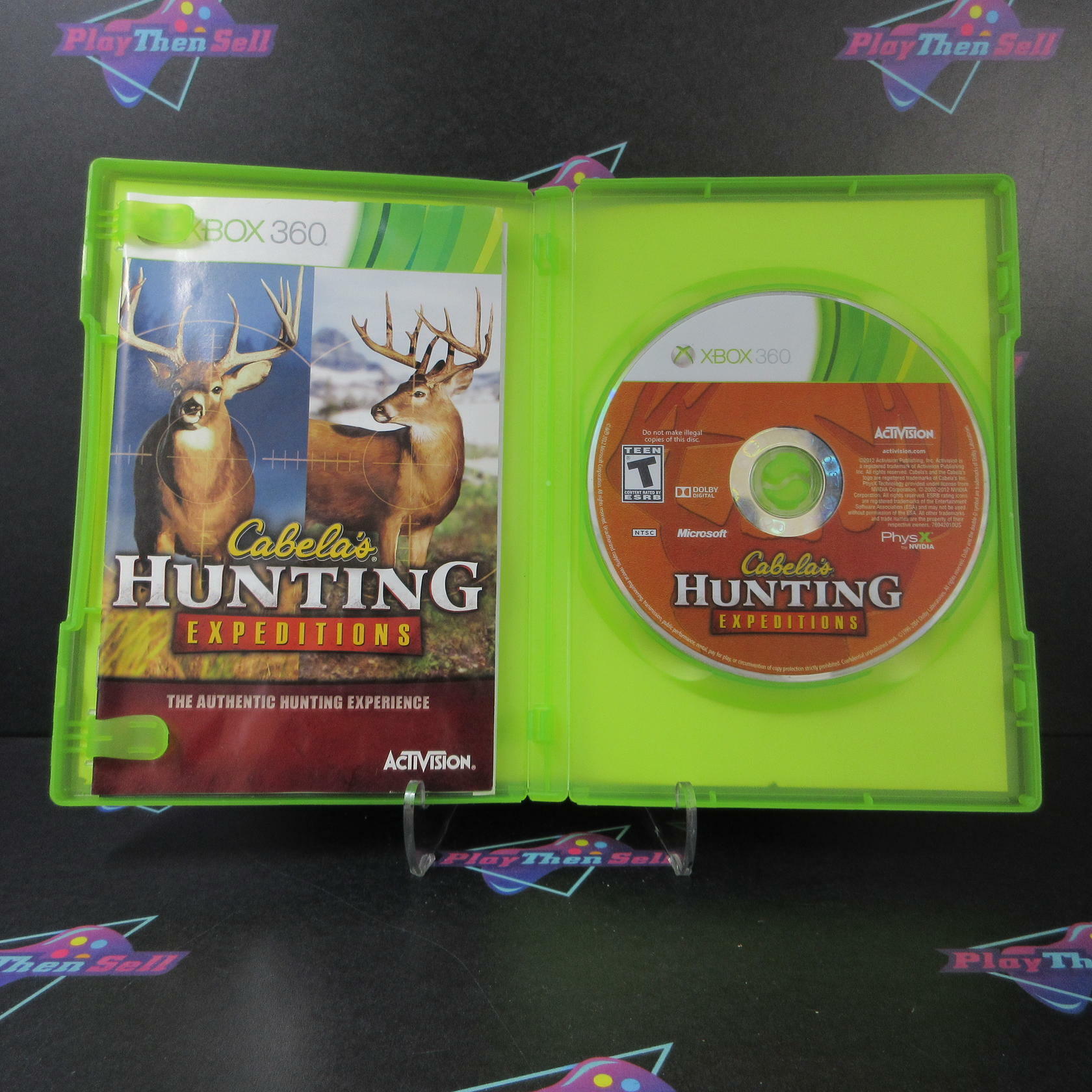 Cabela's Hunting Expeditions Xbox 360 AD/MD Complete CIB - Very Good