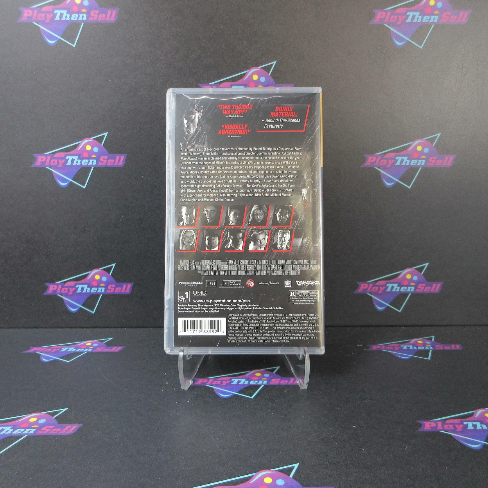 Frank Miller's Sin City Sony PSP Movie - Like New