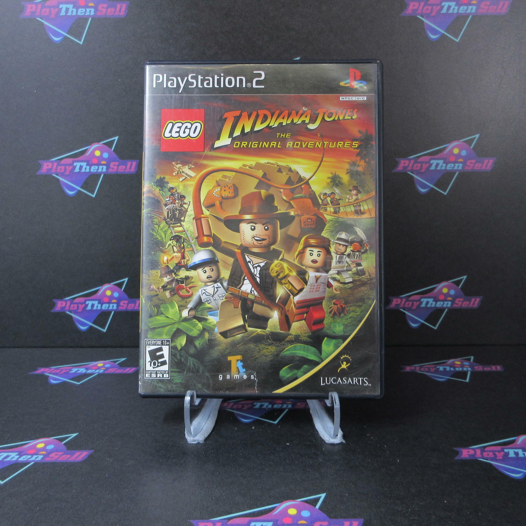 Lego Indiana Jones The Original Adventures PS2 AD Complete CIB - Very Good