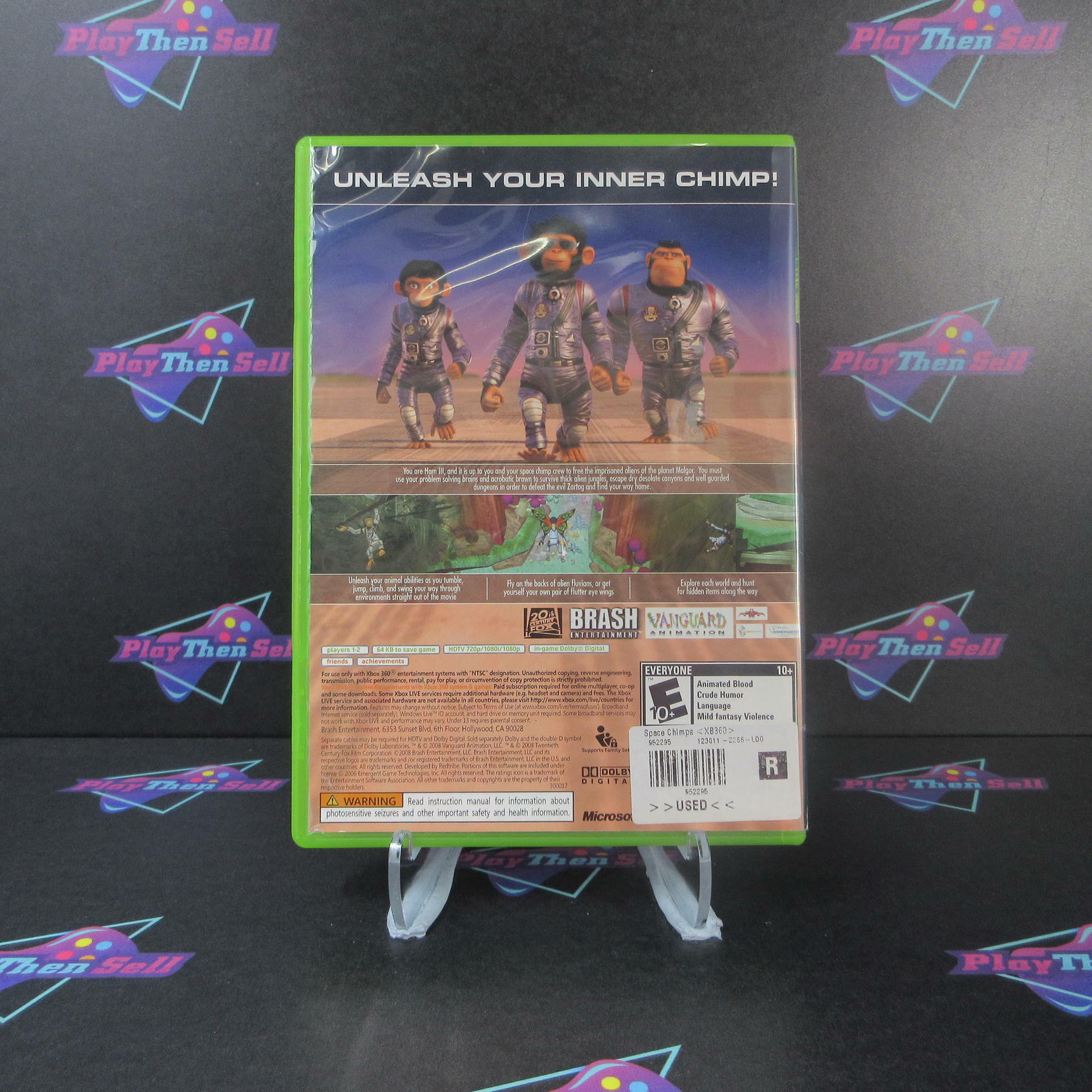 Space Chimps Xbox 360 - Like New