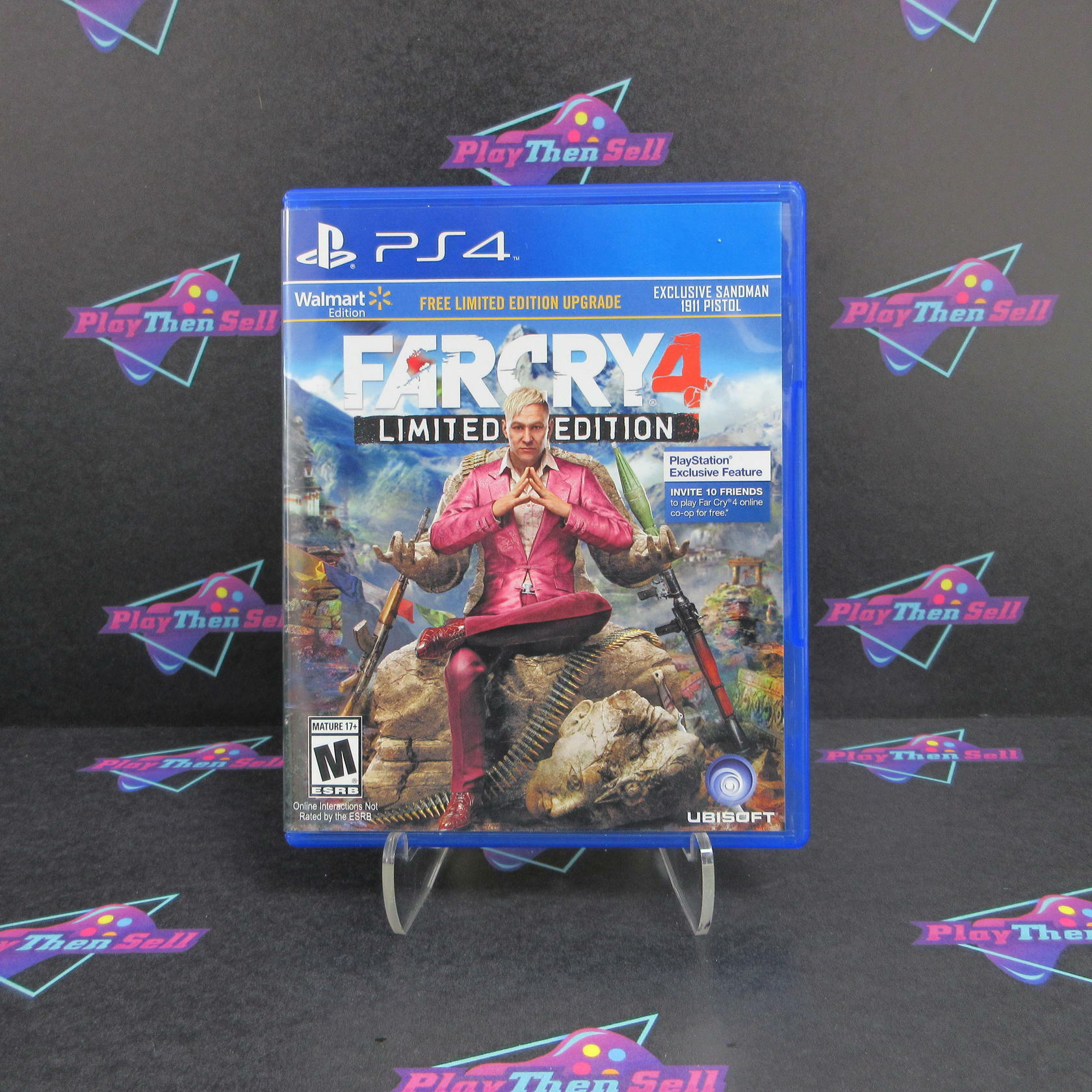 Far Cry 4 Limited Edition Walmart PS4 PlayStation 4 - Like New