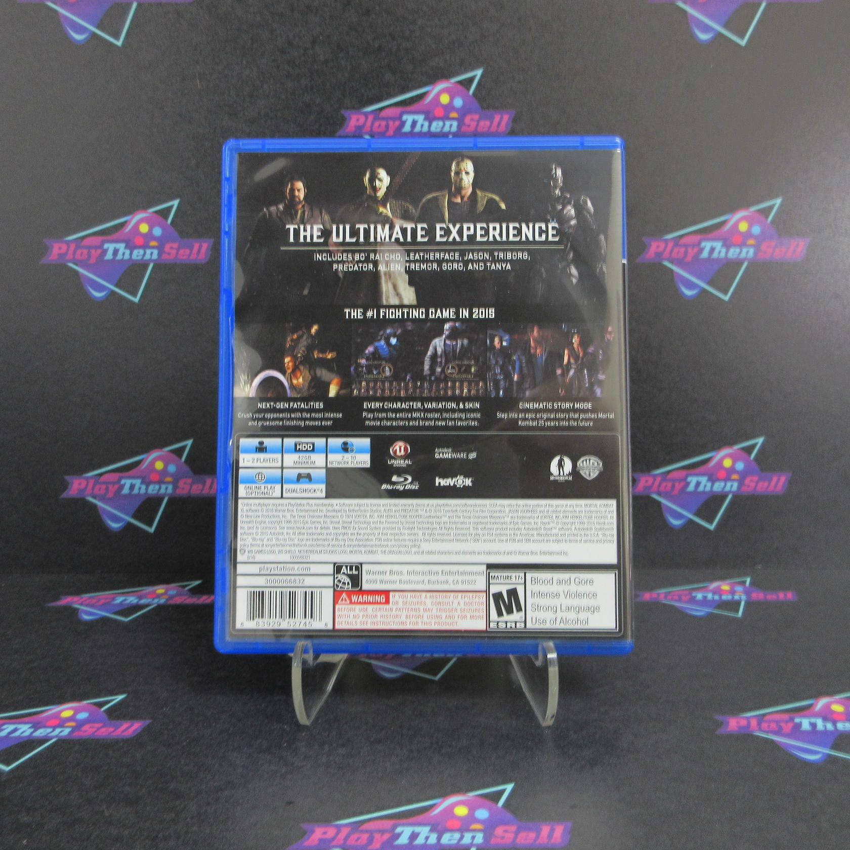 Mortal Kombat XL PS4 PlayStation 4 - Like New