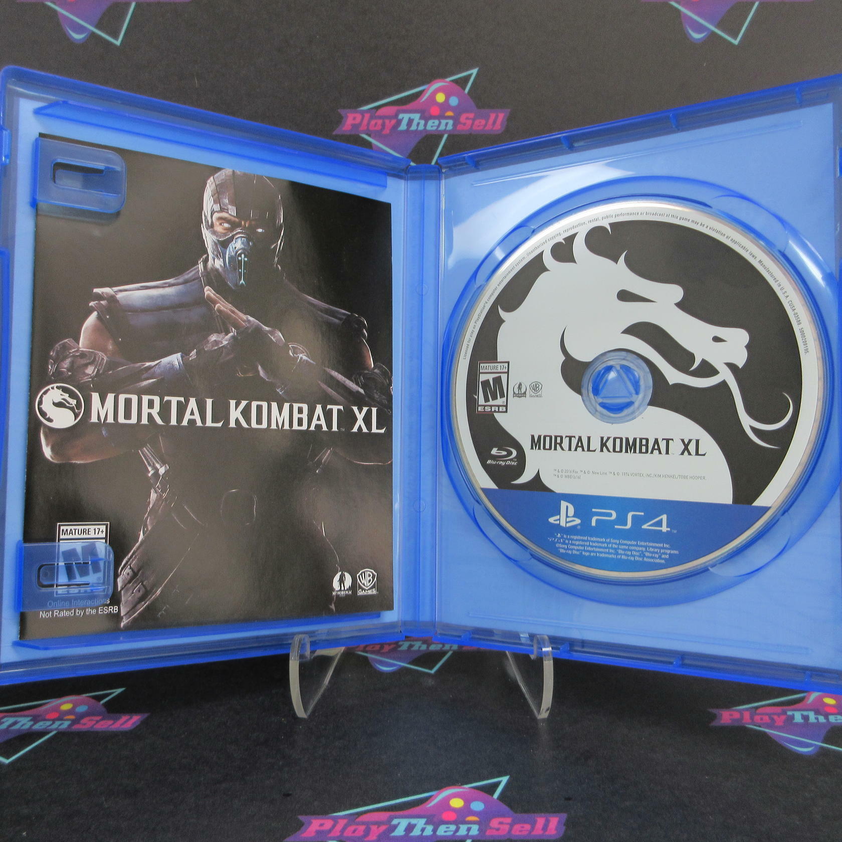 Mortal Kombat XL PS4 PlayStation 4 - Like New