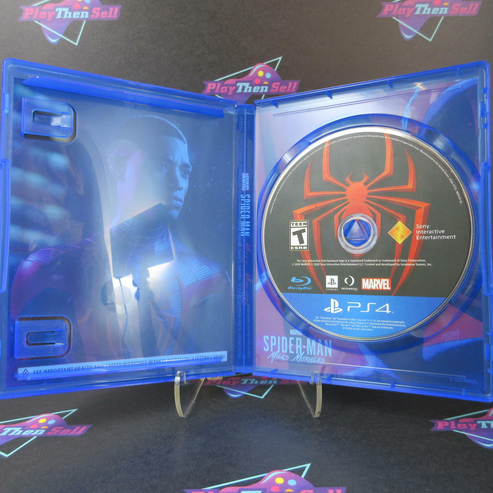Marvel's Spider-Man Miles Morales Launch Edition PS4 PlayStation 4 - Like New