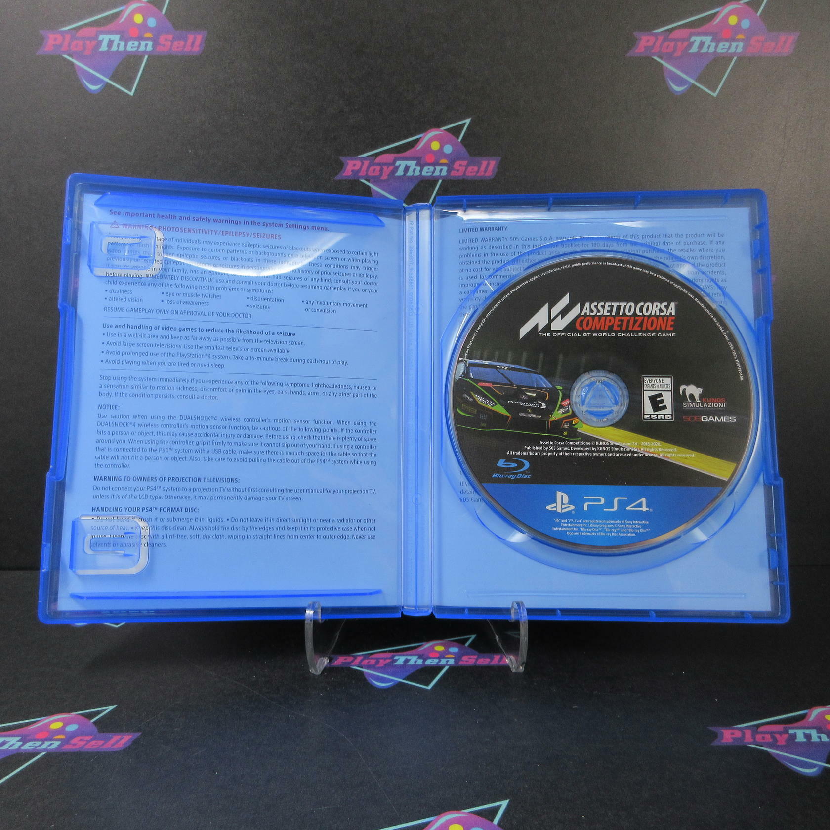 Assetto Corsa Competizione PS4 PlayStation 4 - Like New