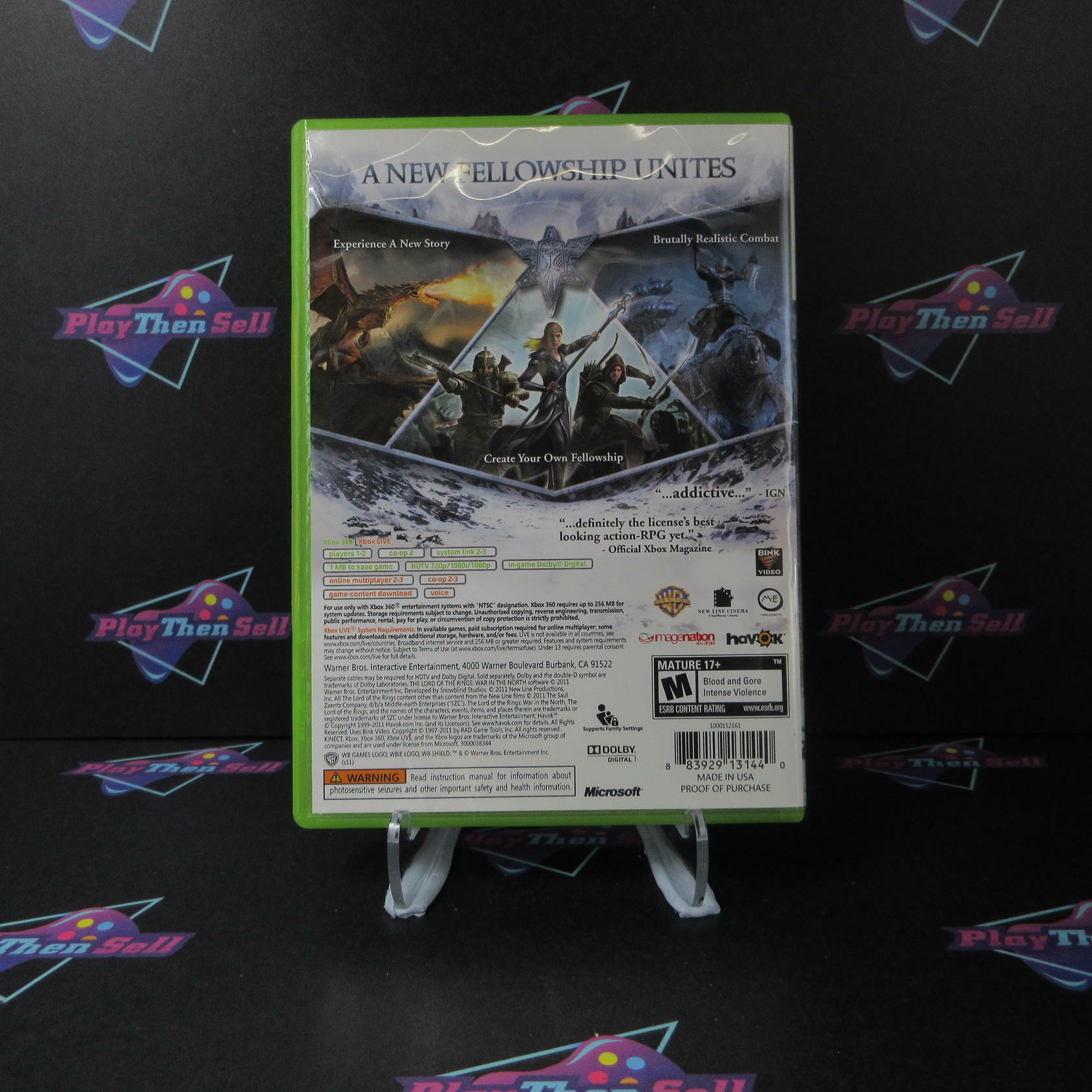 Lord of the Rings War in the North Xbox 360 - Like New