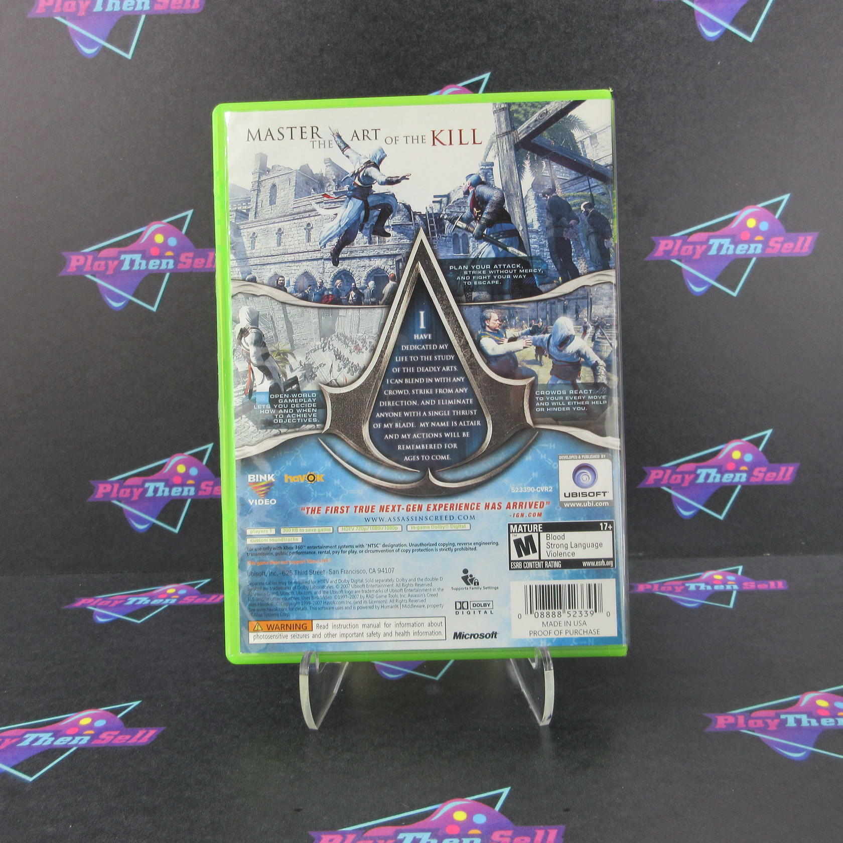 Assassin's Creed Platinum Hits Xbox 360 - Like New
