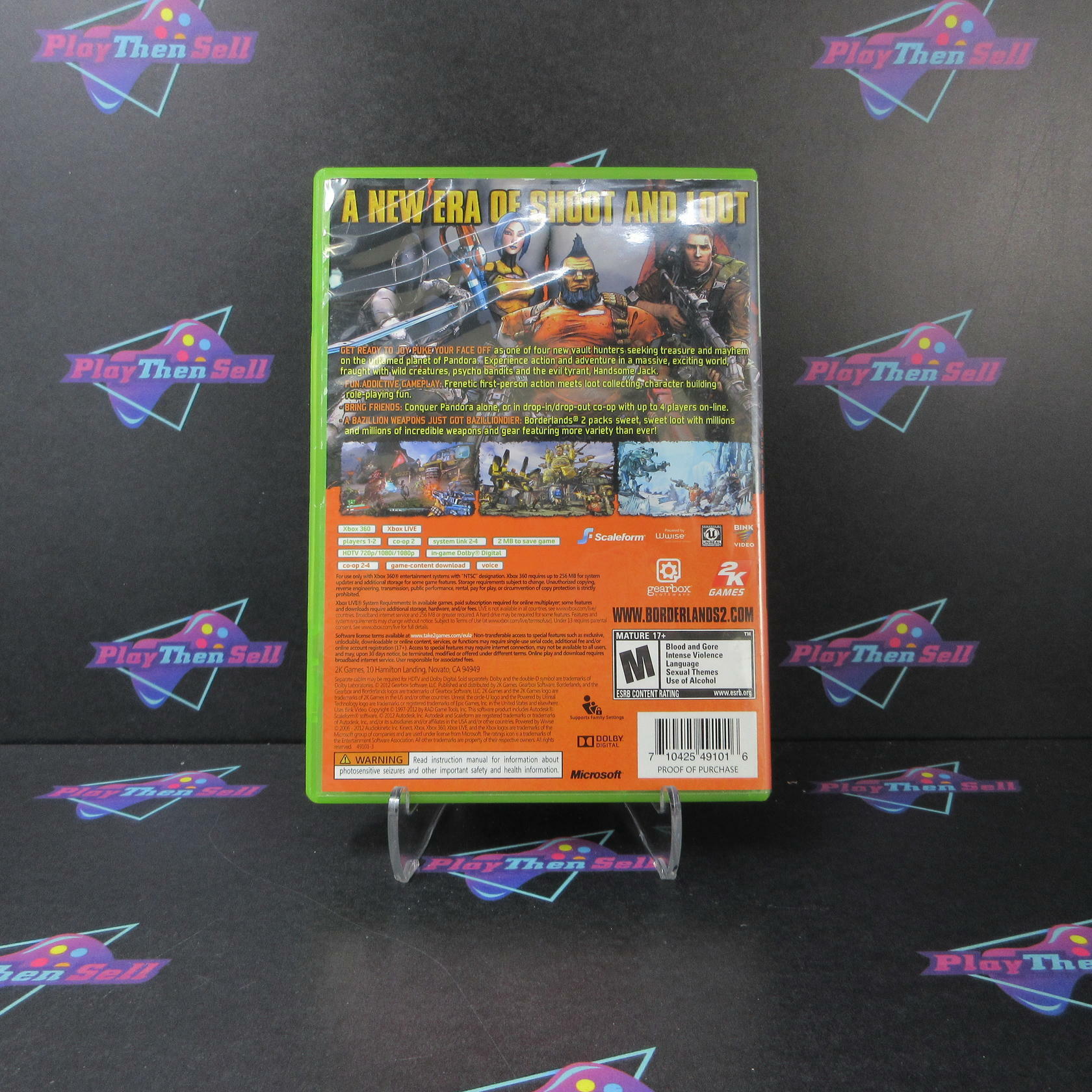 Borderlands 2 PH Disc Xbox 360 AD Complete CIB - Very Good
