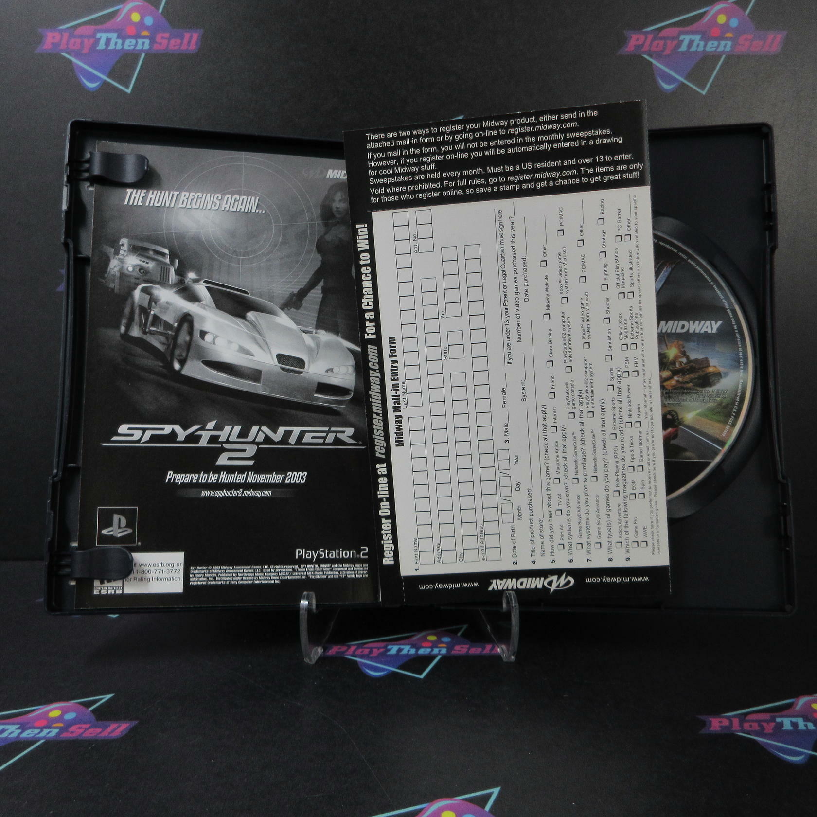RoadKill PS2 PlayStation 2 + Reg Card - Like New