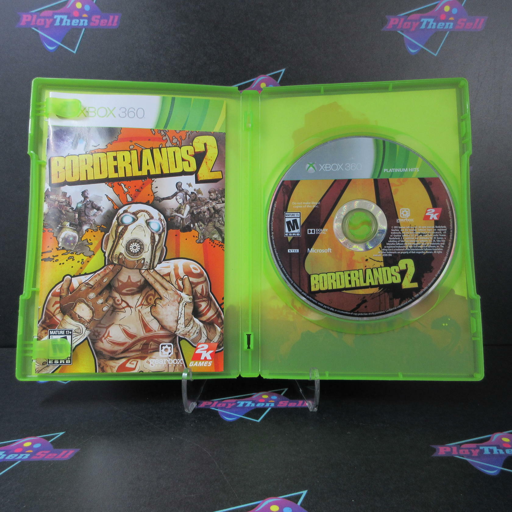 Borderlands 2 PH Disc Xbox 360 AD Complete CIB - Very Good