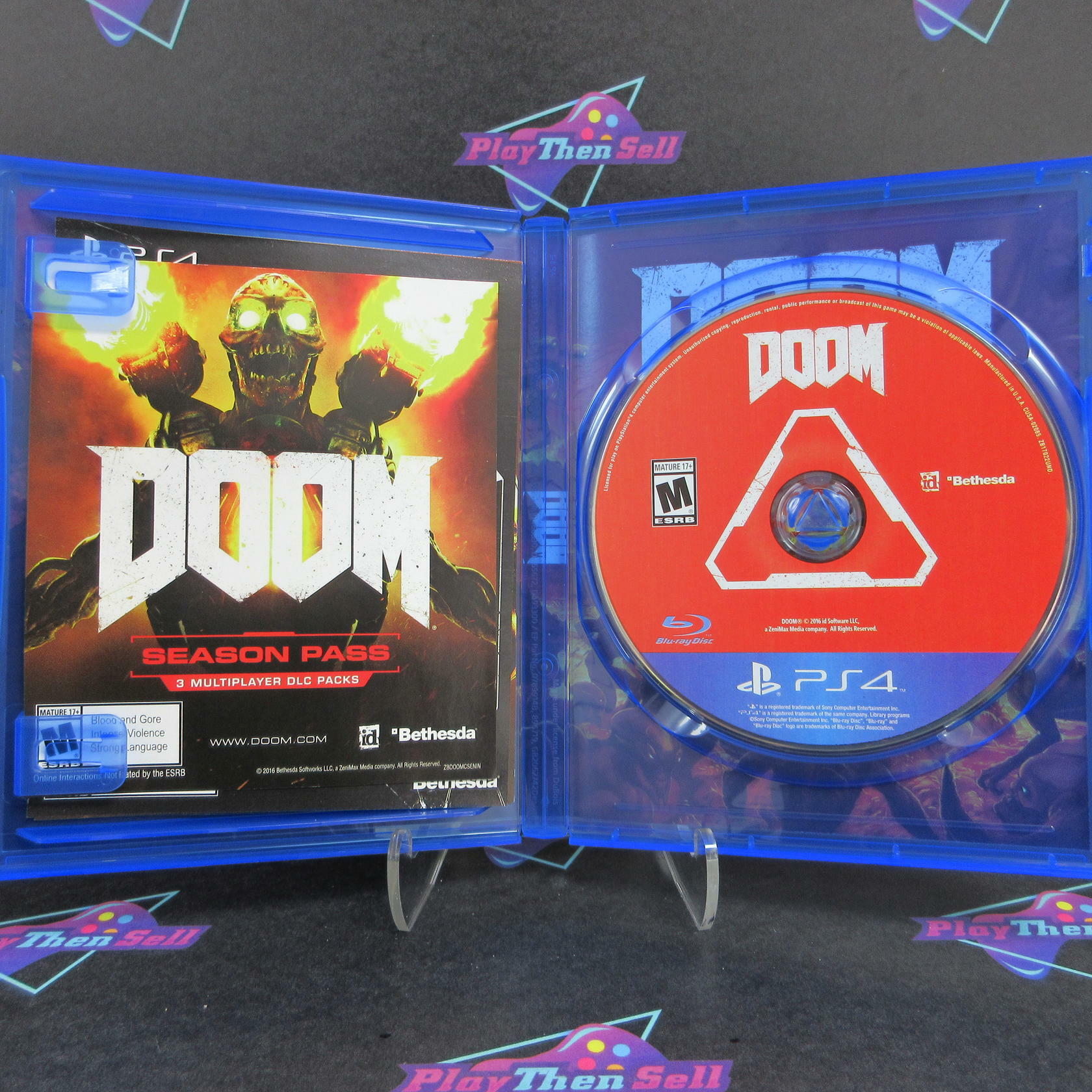 Doom PS4 PlayStation 4 - Like New