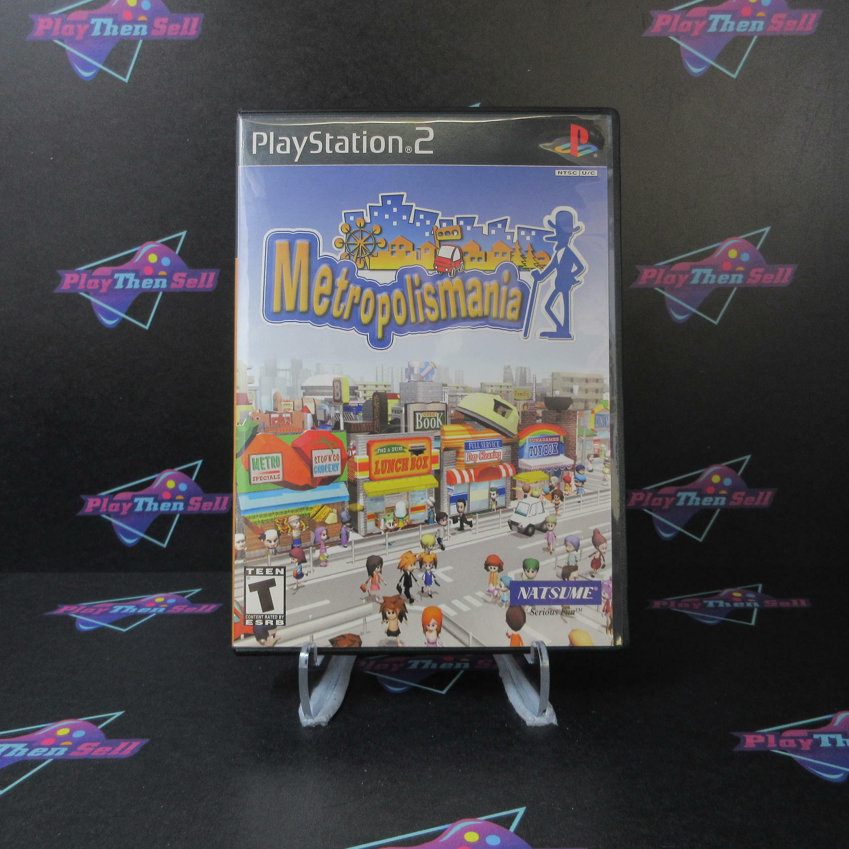Metropolismania PS2 PlayStation 2 + Reg Card - Like New