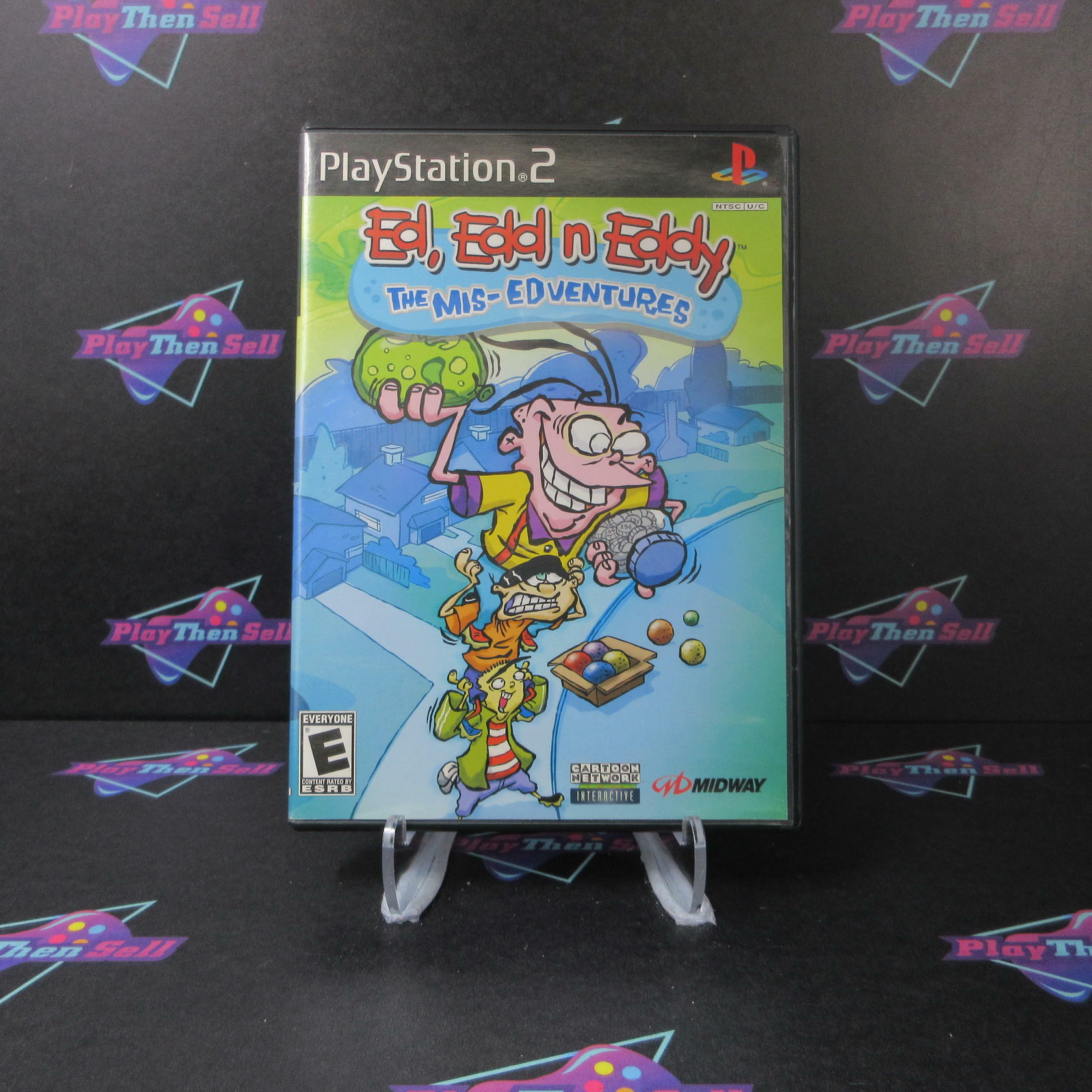 Ed, Edd 'n Eddy The Mis-Edventures PS2 PlayStation 2 + Reg Card - Like New