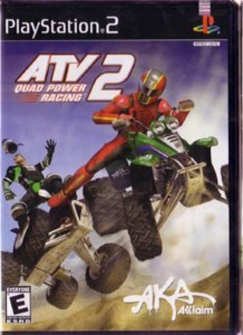 ATV 2 Quad Power Racing PS2 PlayStation 2 + Reg Card - Like New