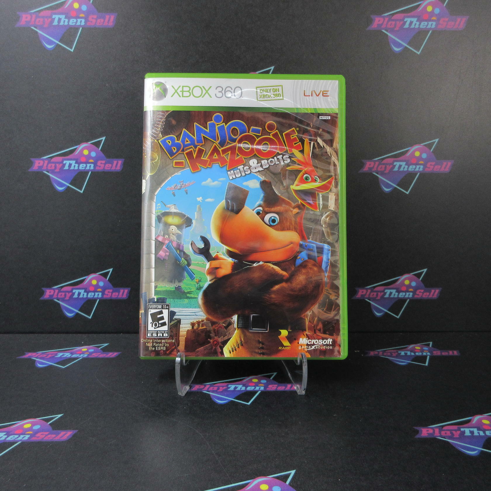 Banjo-Kazooie Nuts & Bolts + Poster Xbox 360 AD Complete CIB - Very Good