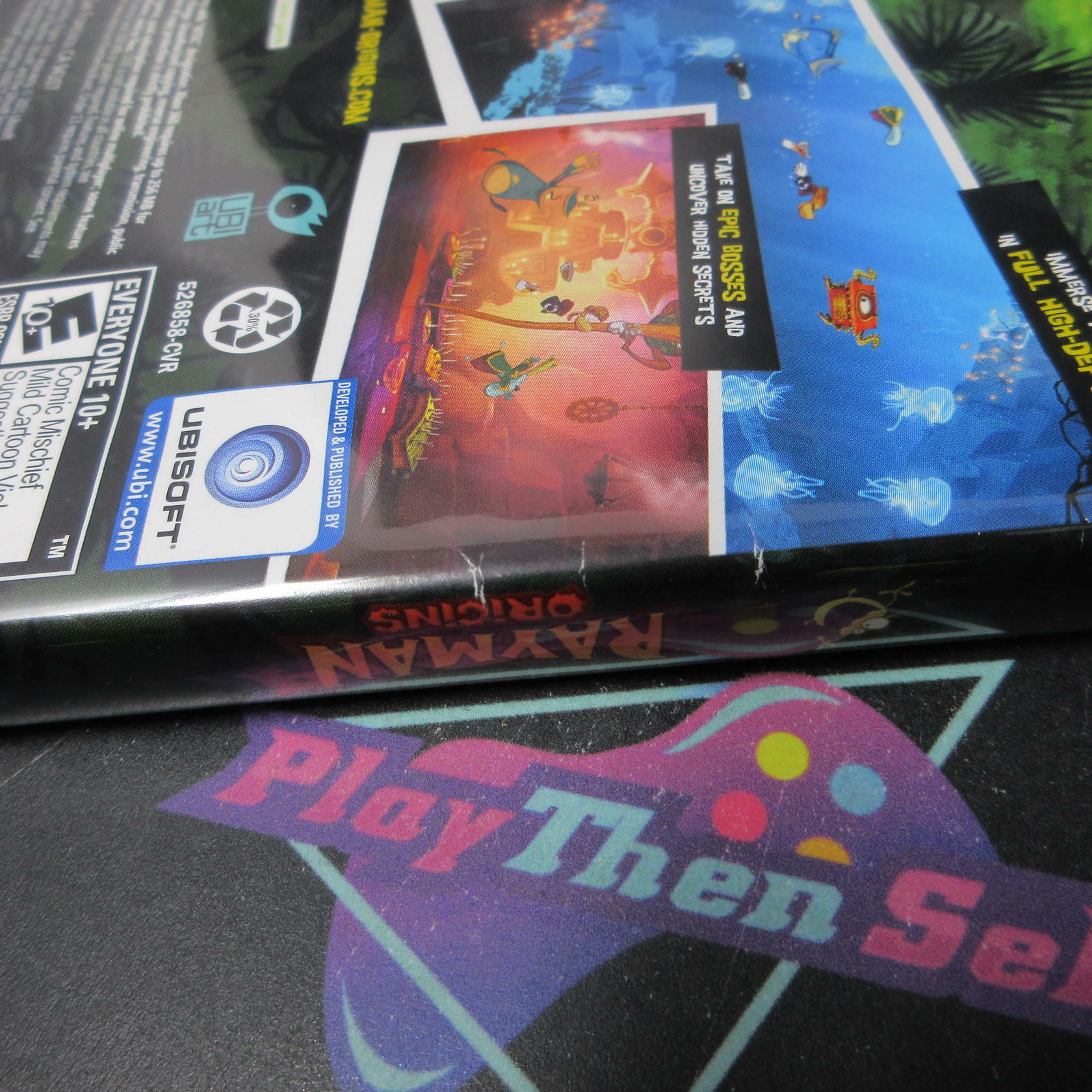 Rayman Origins Xbox 360 AD Complete CIB - Very Good