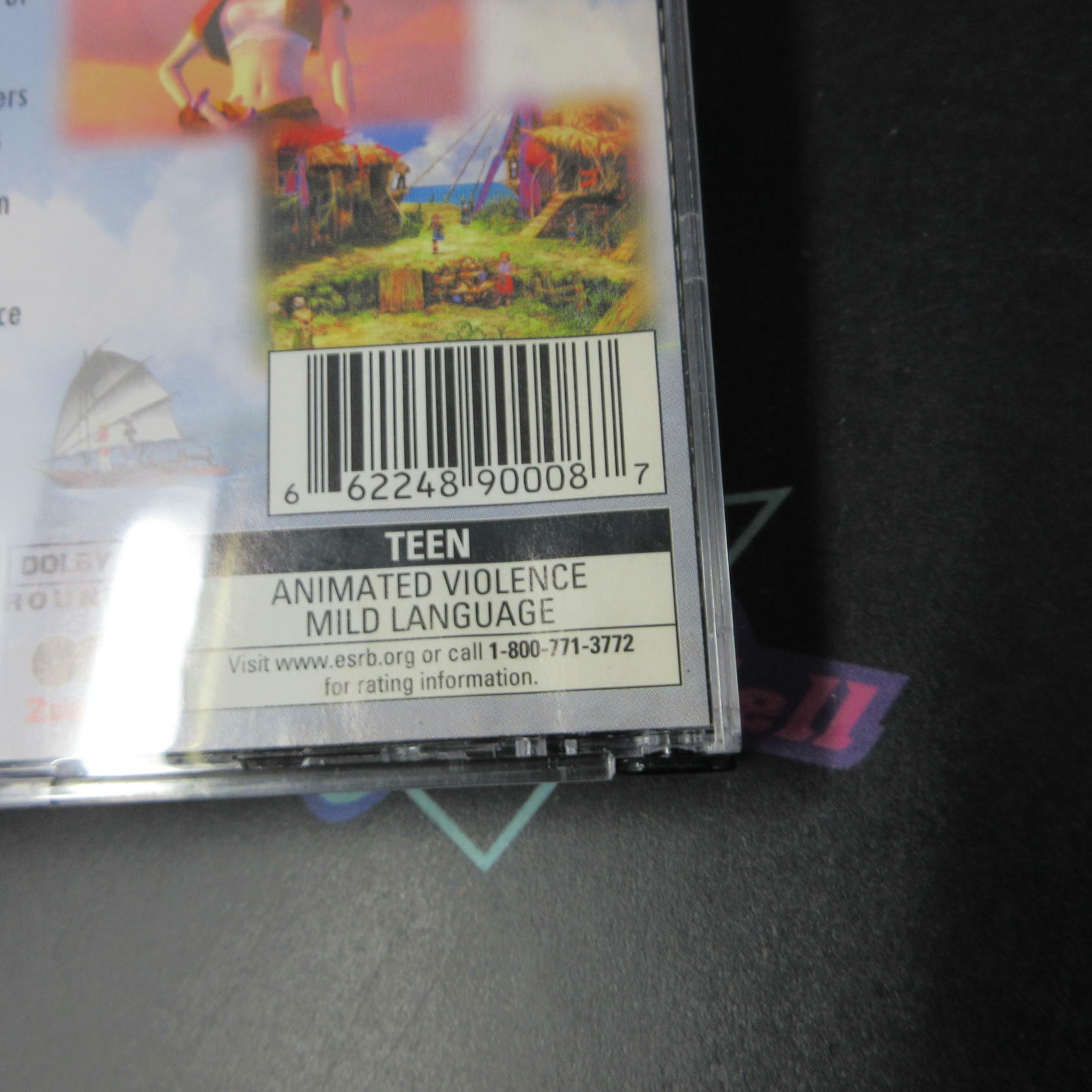 Chrono Cross PS1 PlayStation 1 AD Complete CIB - Very Good