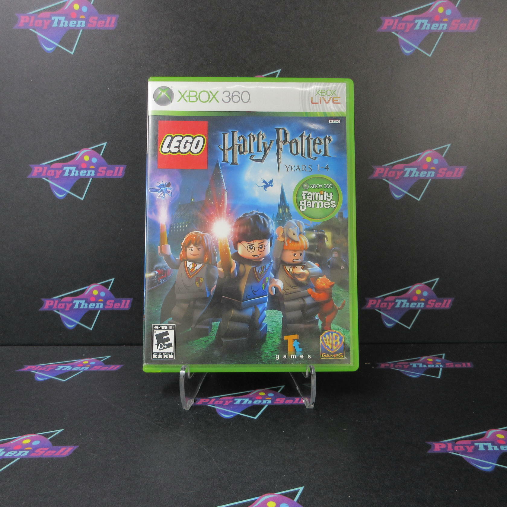 LEGO Harry Potter Years 1-4 Xbox 360 AD/DD/NM Complete CIB - Very Good