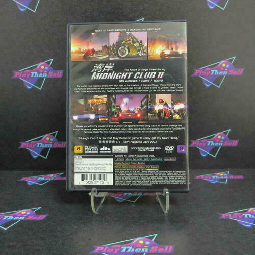 Midnight Club 2 PS2 PlayStation 2 - Like New