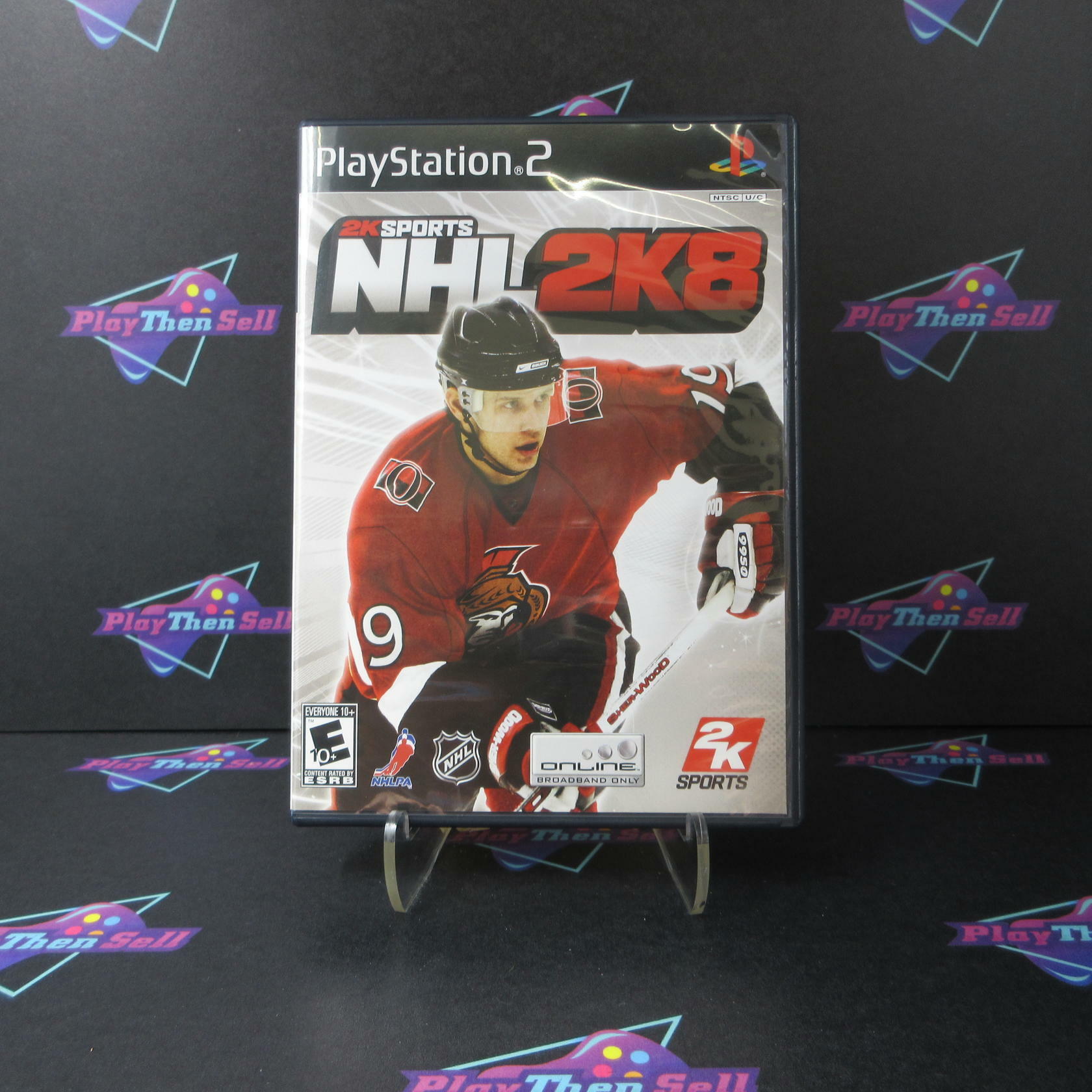 NHL 2K8 PS2 PlayStation 2 - Like New