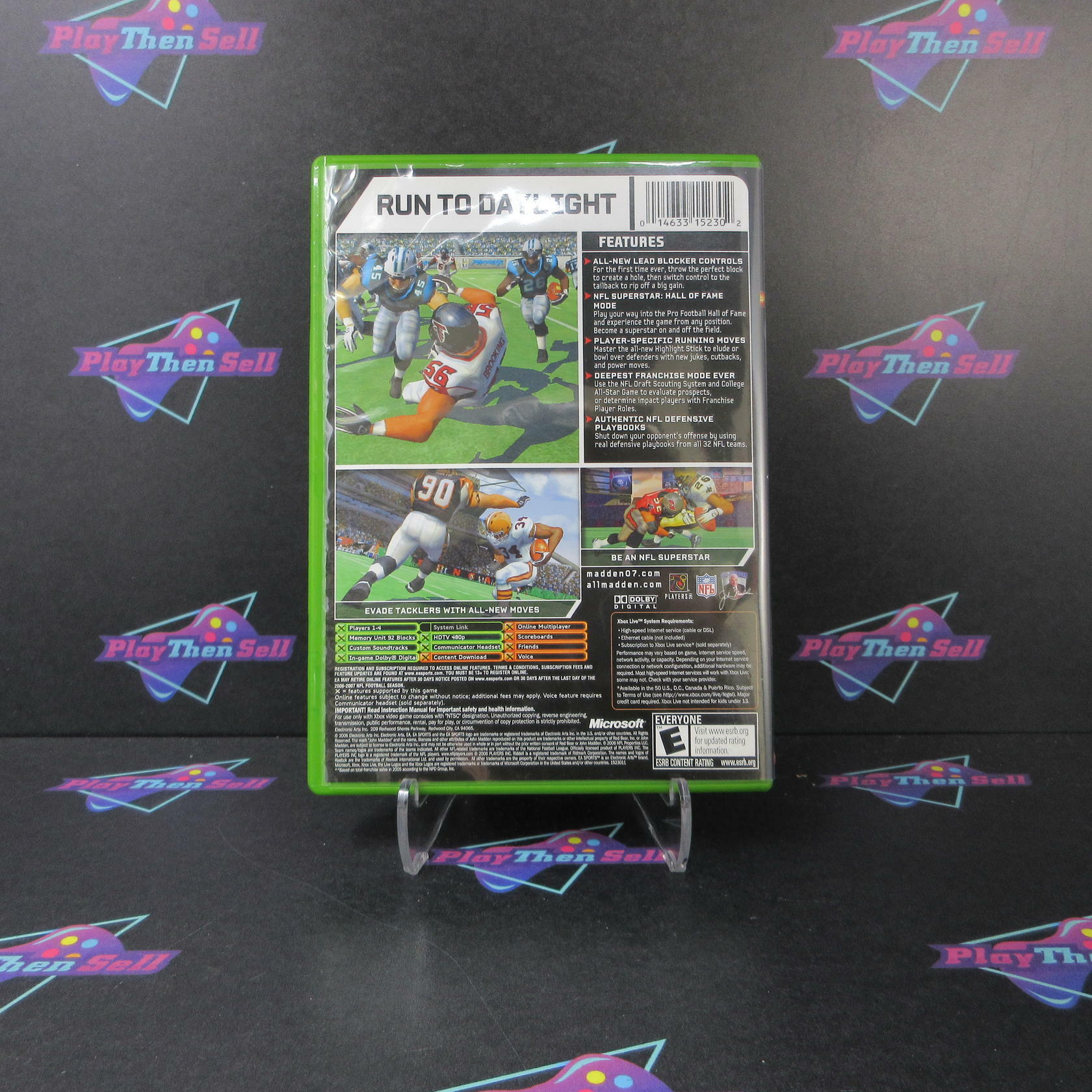 Madden NFL 07 Xbox AD/NM - Very Good