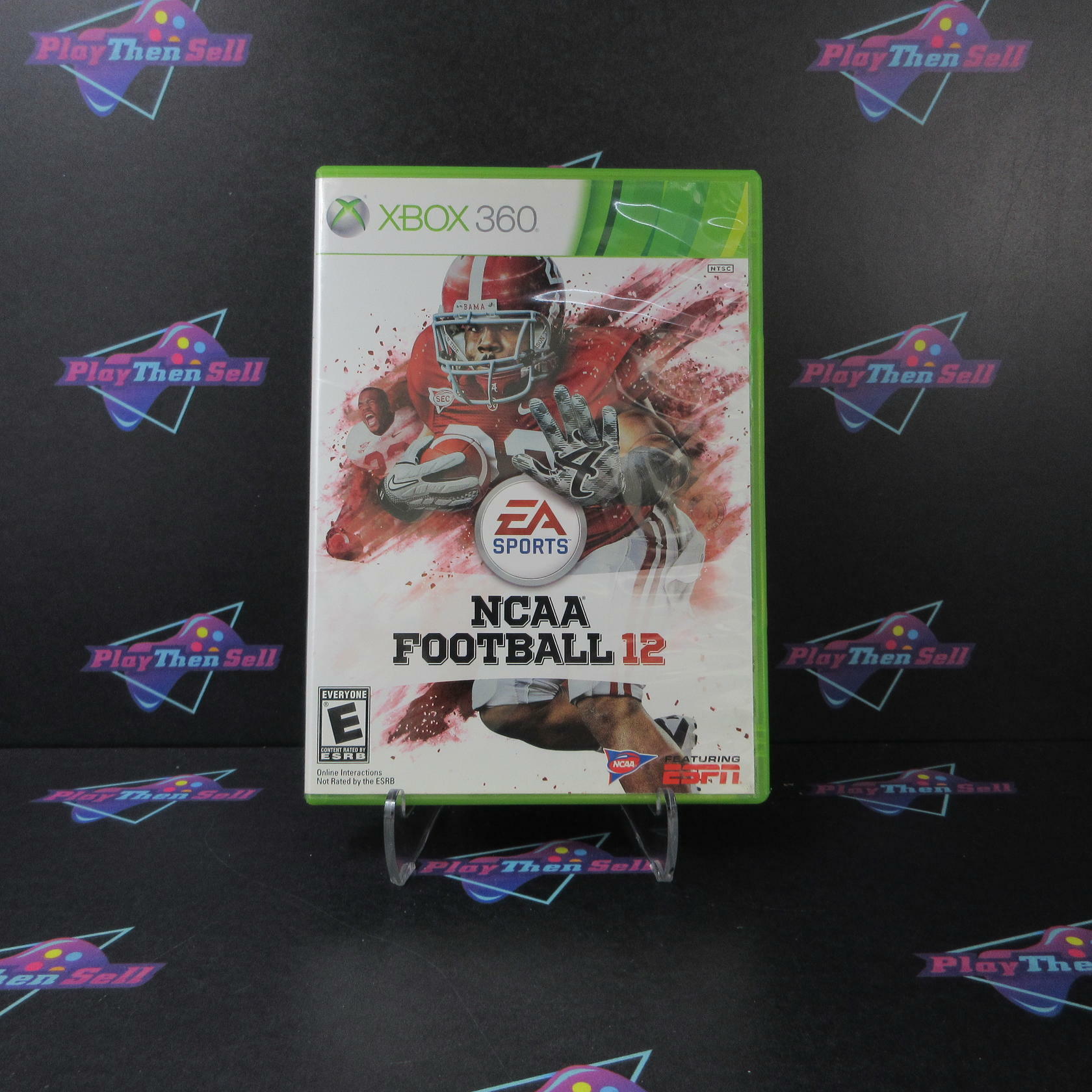 NCAA Football 12 Xbox 360 AD Complete CIB - Very Good