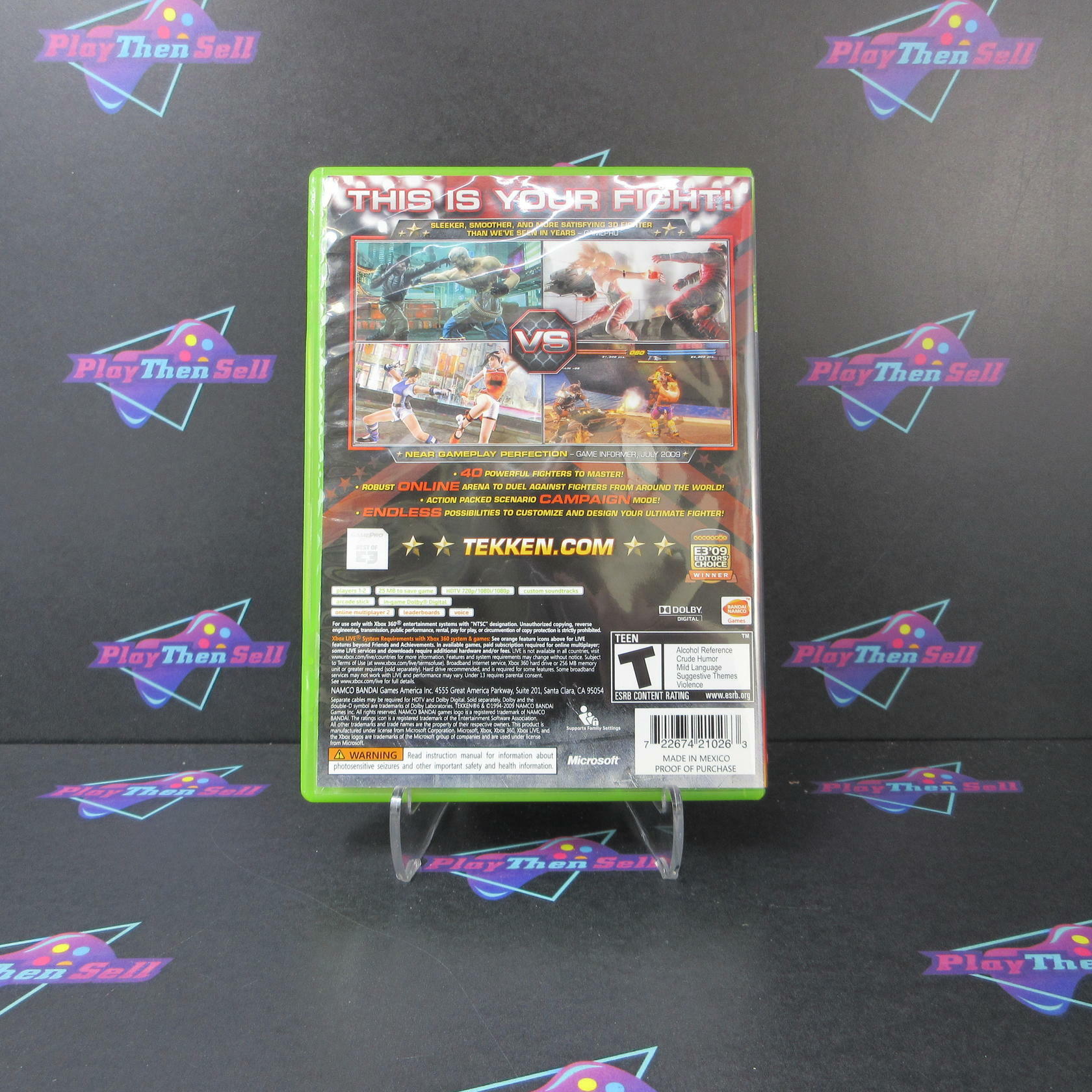 Tekken 6 Xbox 360 AD Complete CIB - Very Good