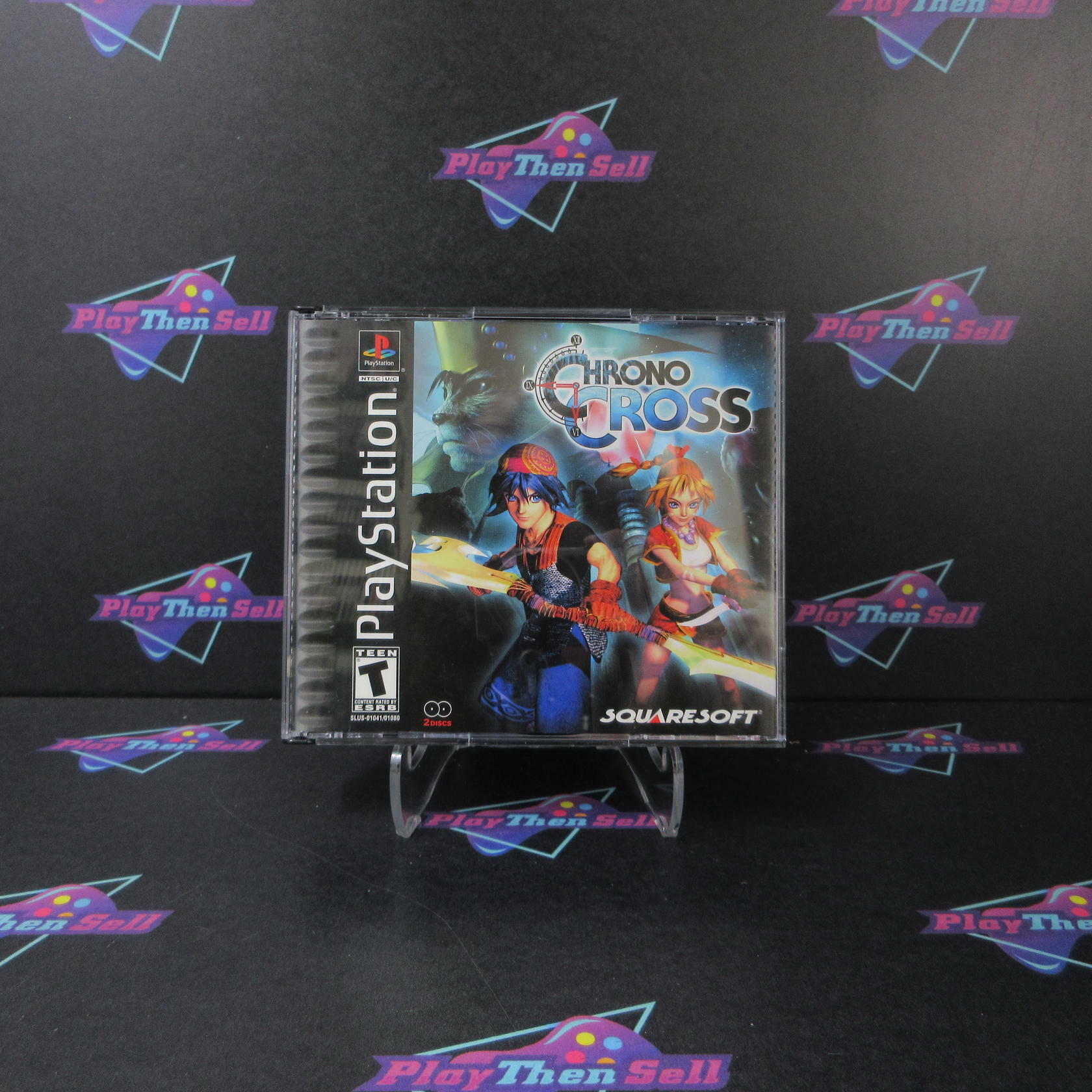 Chrono Cross PS1 PlayStation 1 AD Complete CIB - Very Good