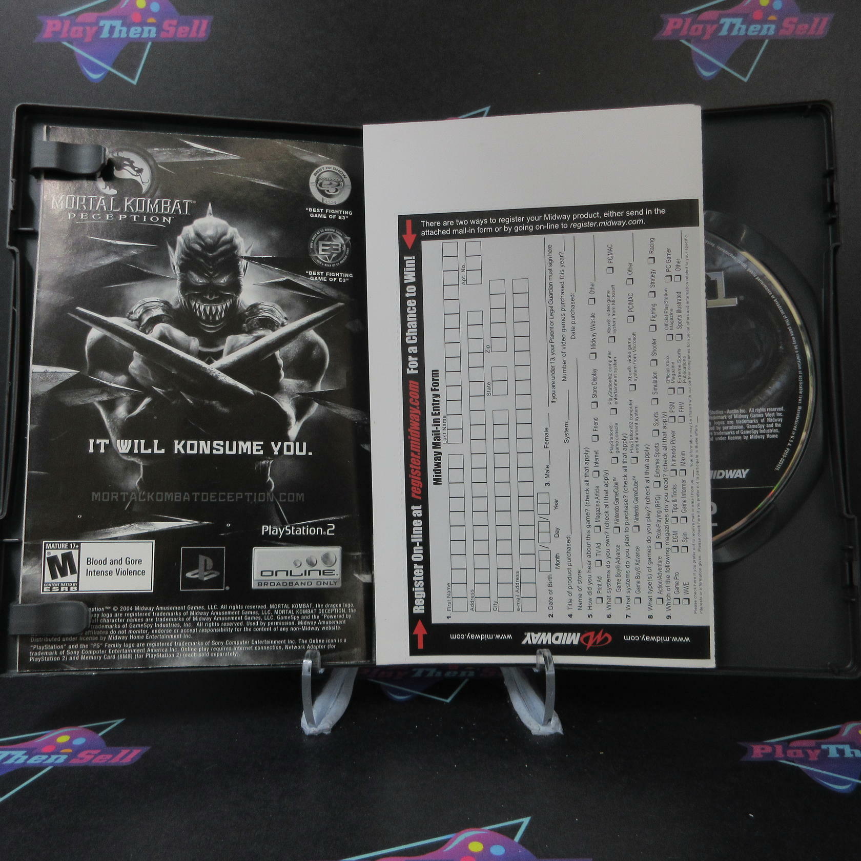 Area 51 PS2 PlayStation 2 + Reg Card - Like New