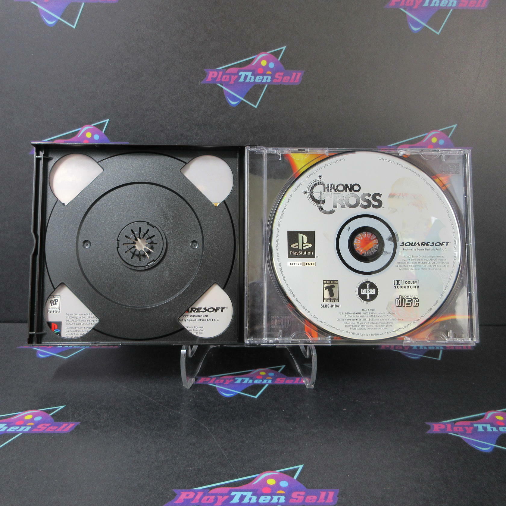 Chrono Cross PS1 PlayStation 1 AD Complete CIB - Very Good
