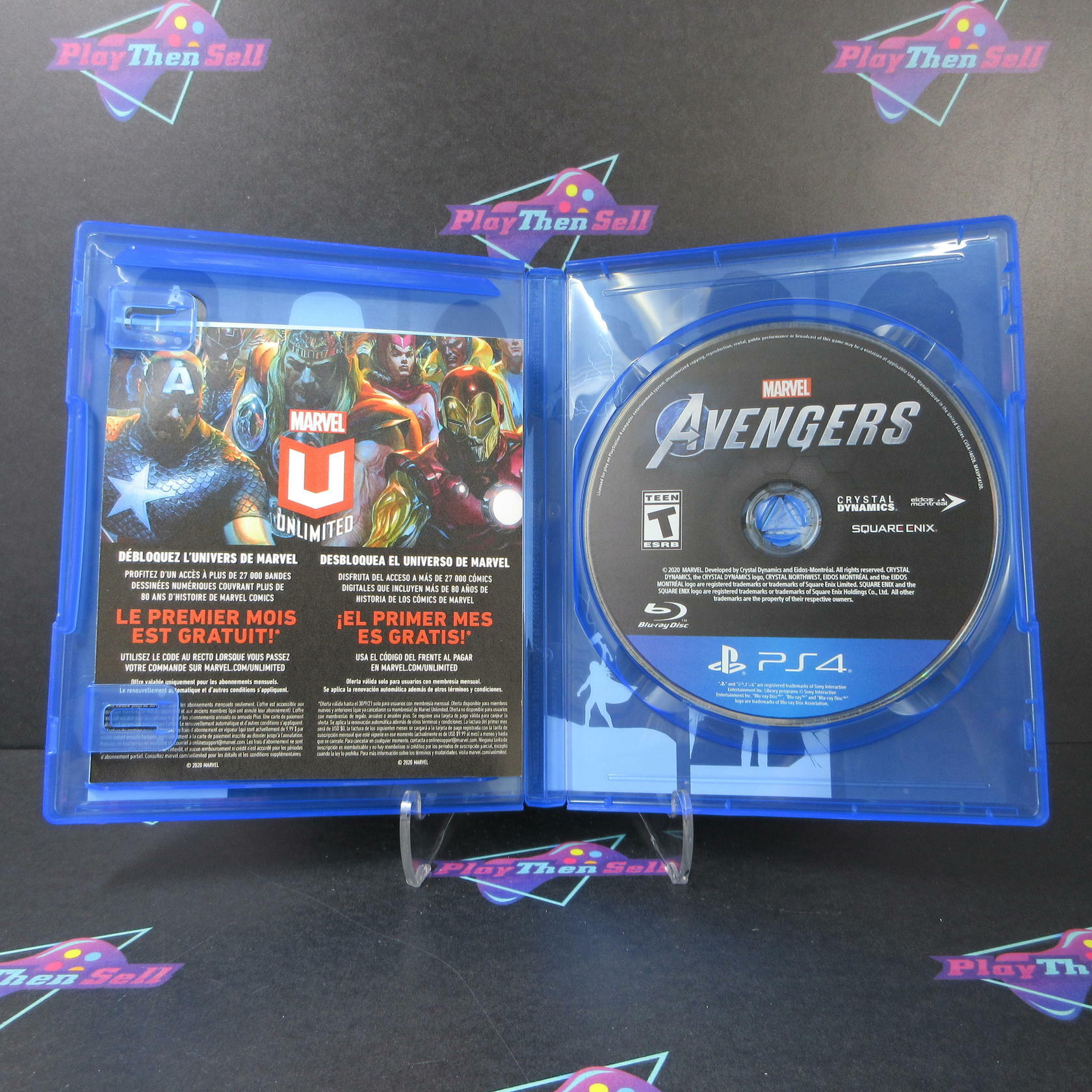 Marvel's Avengers Deluxe Edition PS4 PlayStation 4 - Like New
